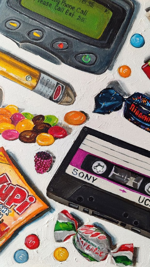 Oil painting Smells like teen spirit Oksana Sklym - 9