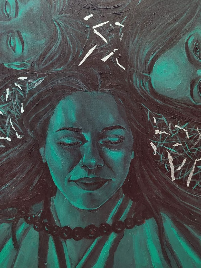 Oil painting Harmonious womens Oksana Sklym - 3