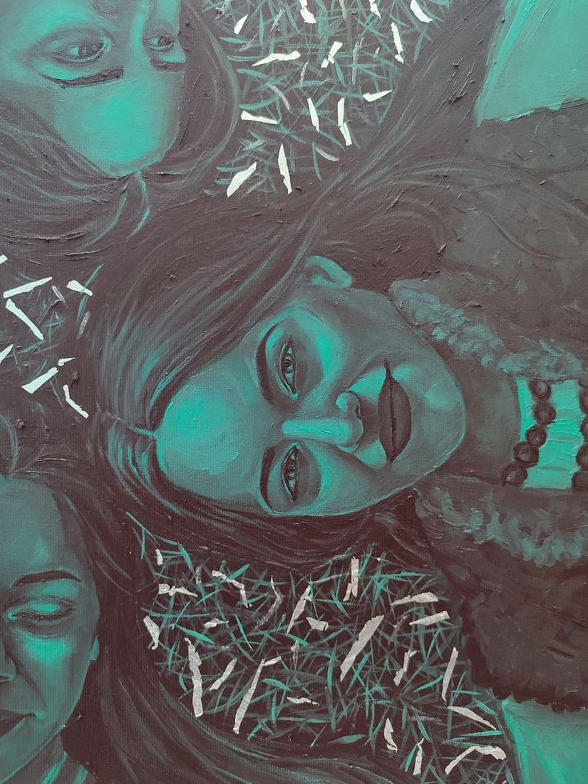 Oil painting Harmonious womens Oksana Sklym - 4