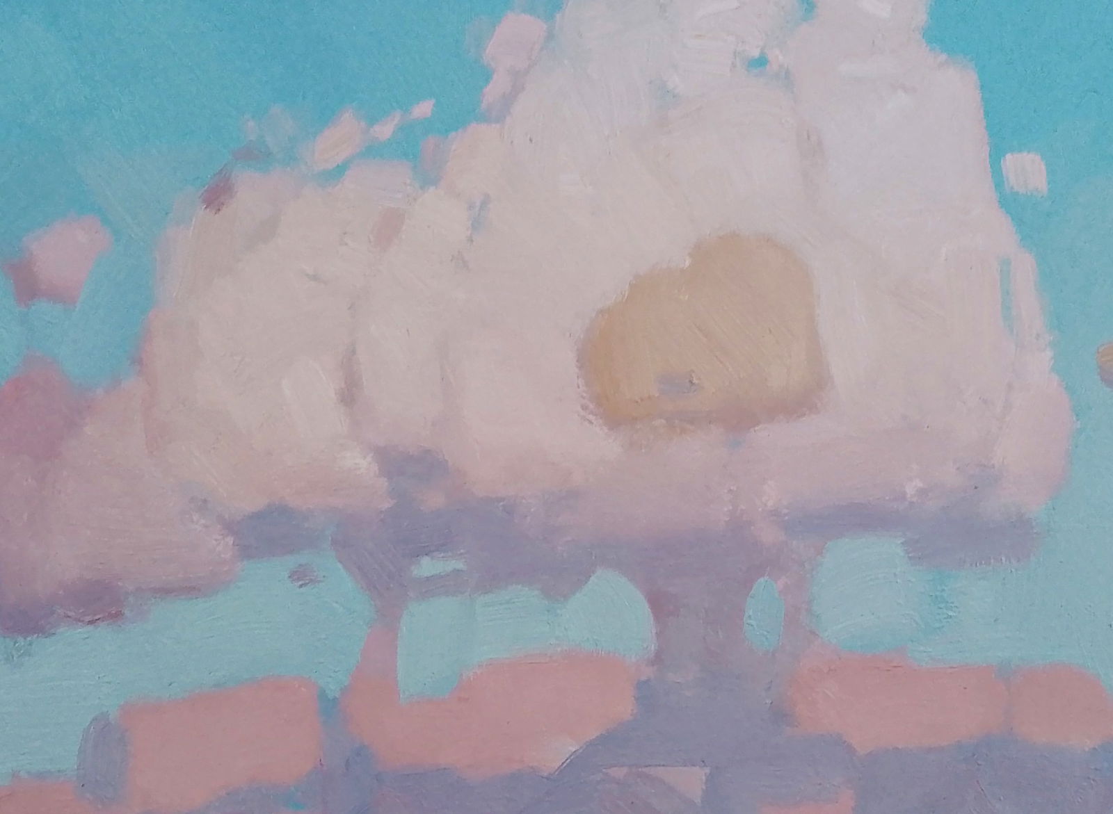 Oil painting Cloudy fresh air Igor Tuzhikov - 6