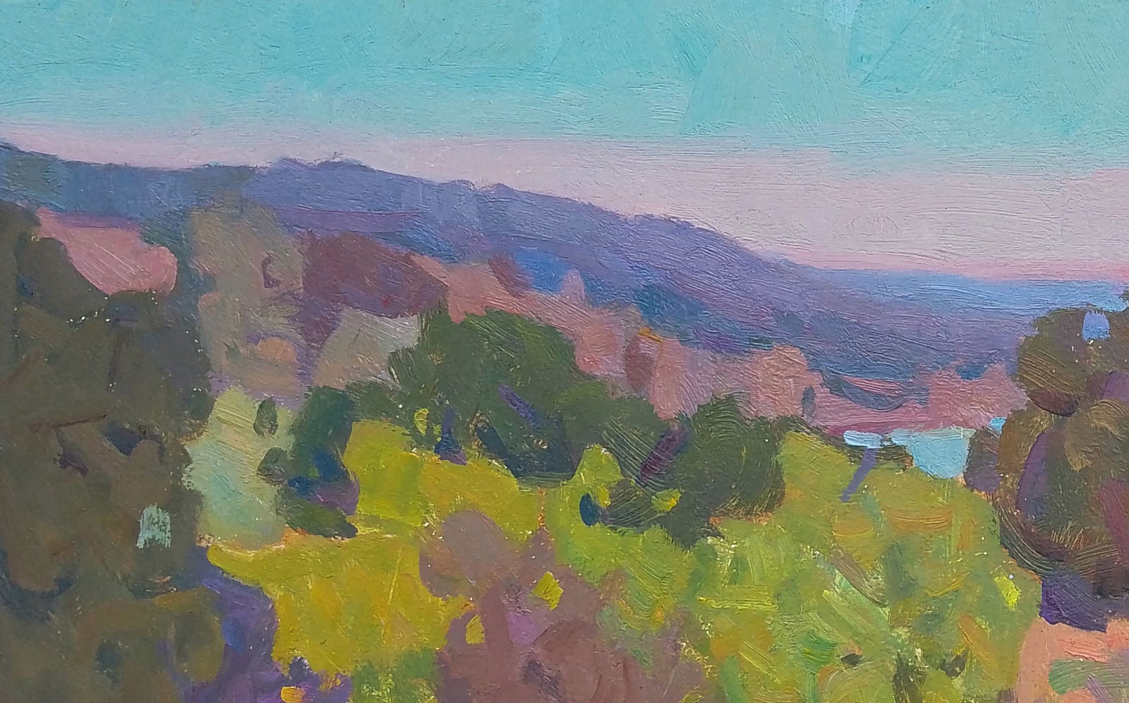 Oil painting The last rays of the sun Igor Tuzhikov - 4