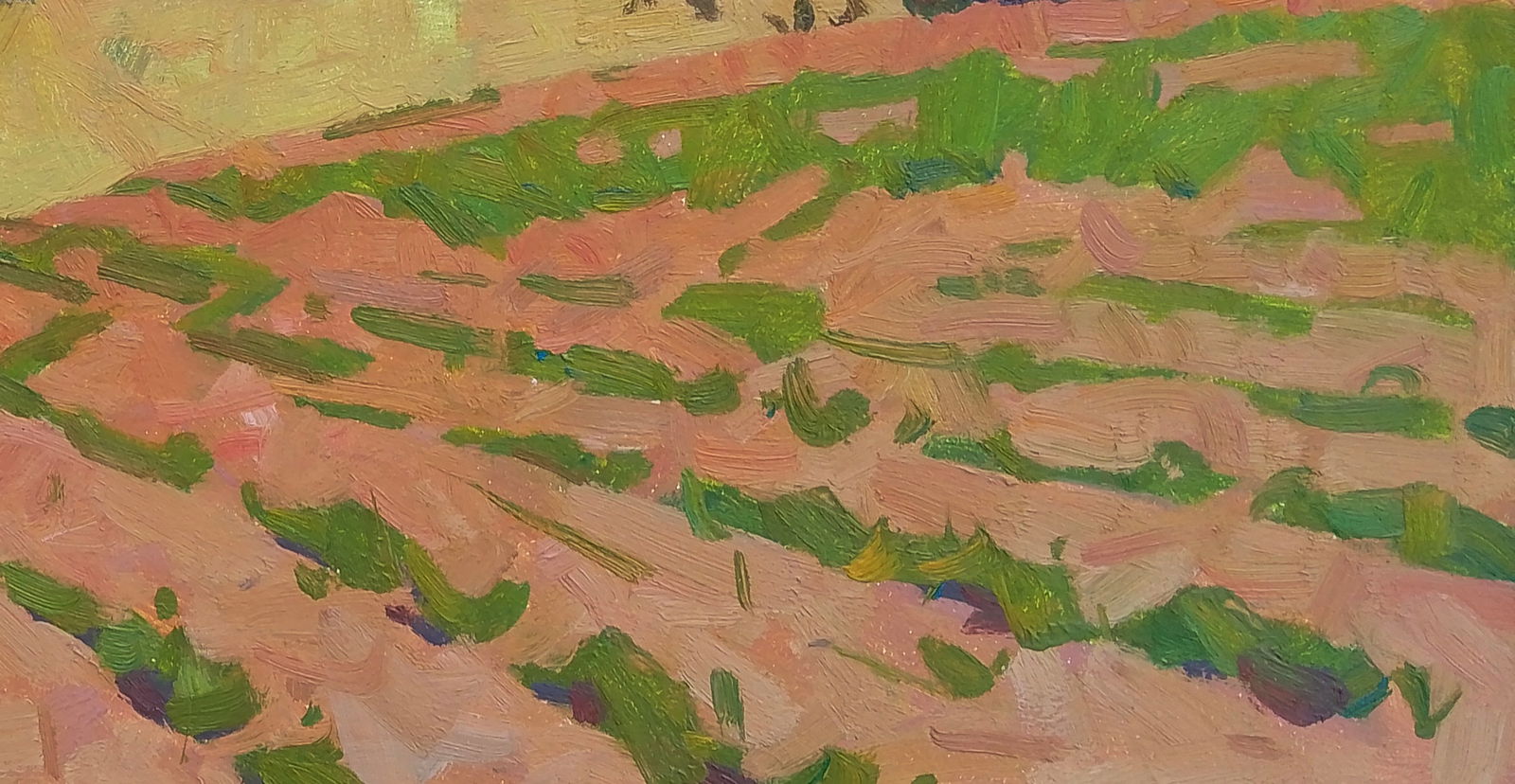 Oil painting A bright vegetable garden Igor Tuzhikov - 2