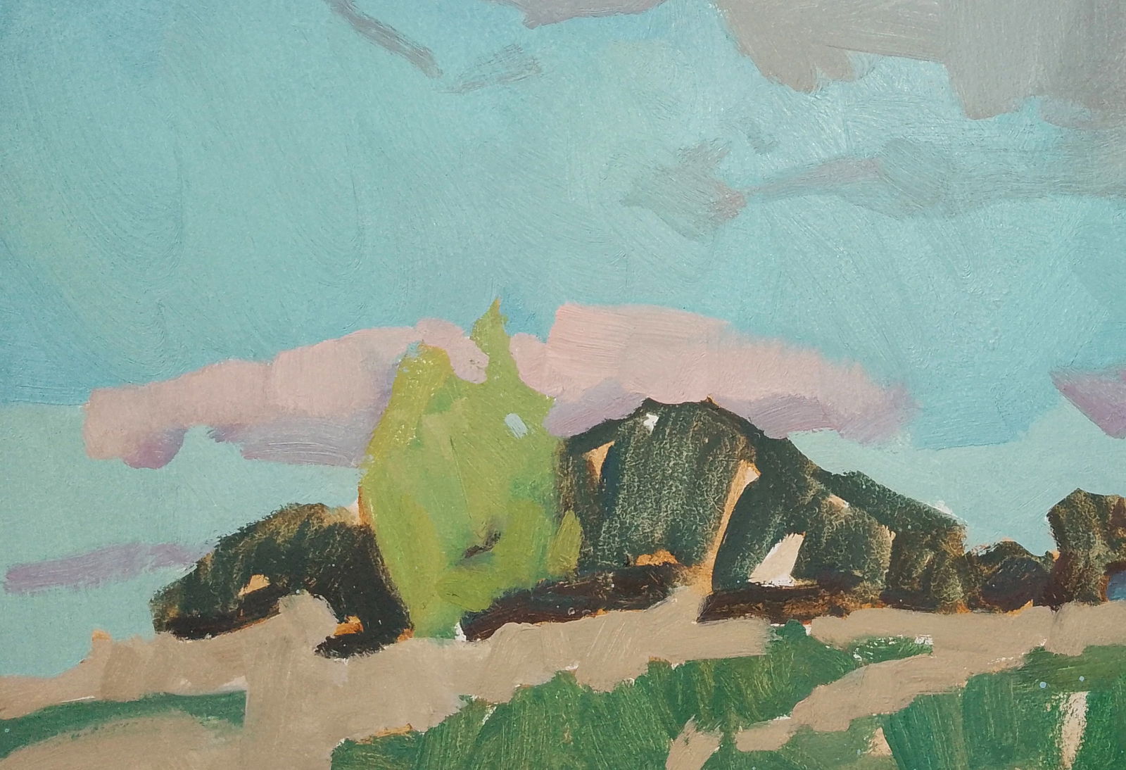 Oil painting Cloudy September Igor Tuzhikov - 3