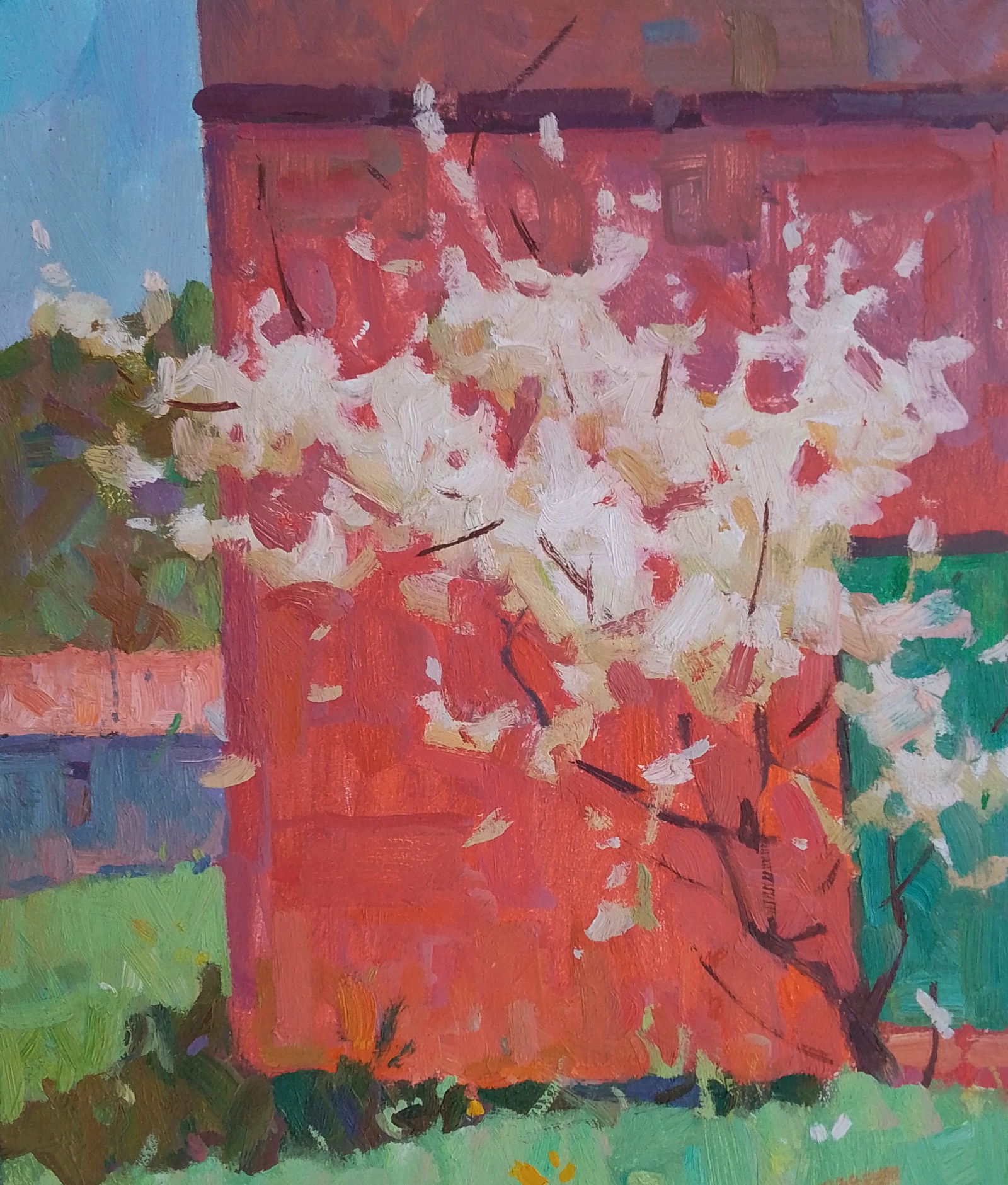 Oil painting Hot spring morning Igor Tuzhikov: Title: Oil painting Hot spring morning Igor Tuzhikov Description: 26TUZHIK Painter: Igor Tuzhikov Size: 30x25 cm/11.81x9.84 inches Components: oil, cardboard Original painting CONDITION: excellent 