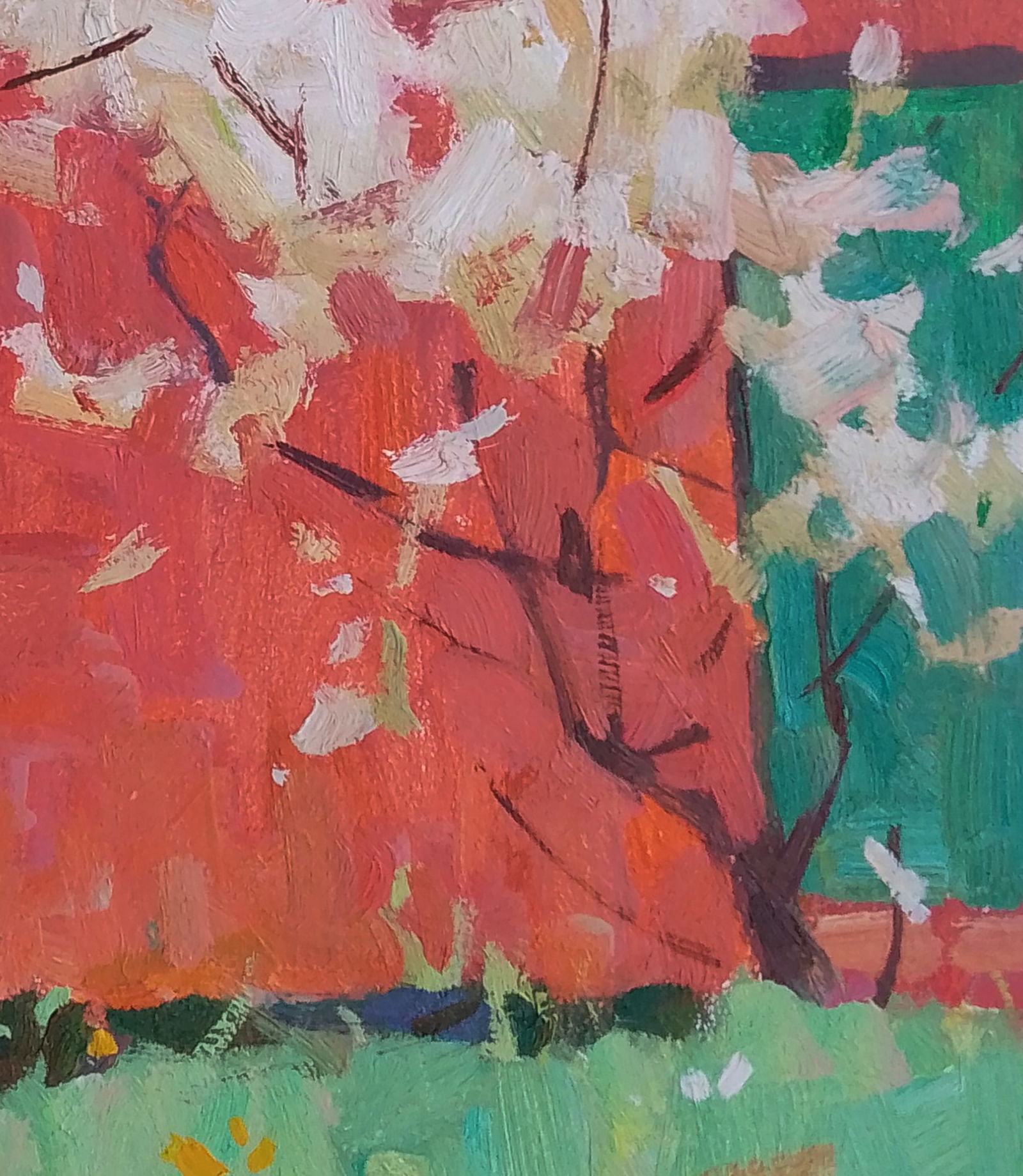 Oil painting Hot spring morning Igor Tuzhikov - 2