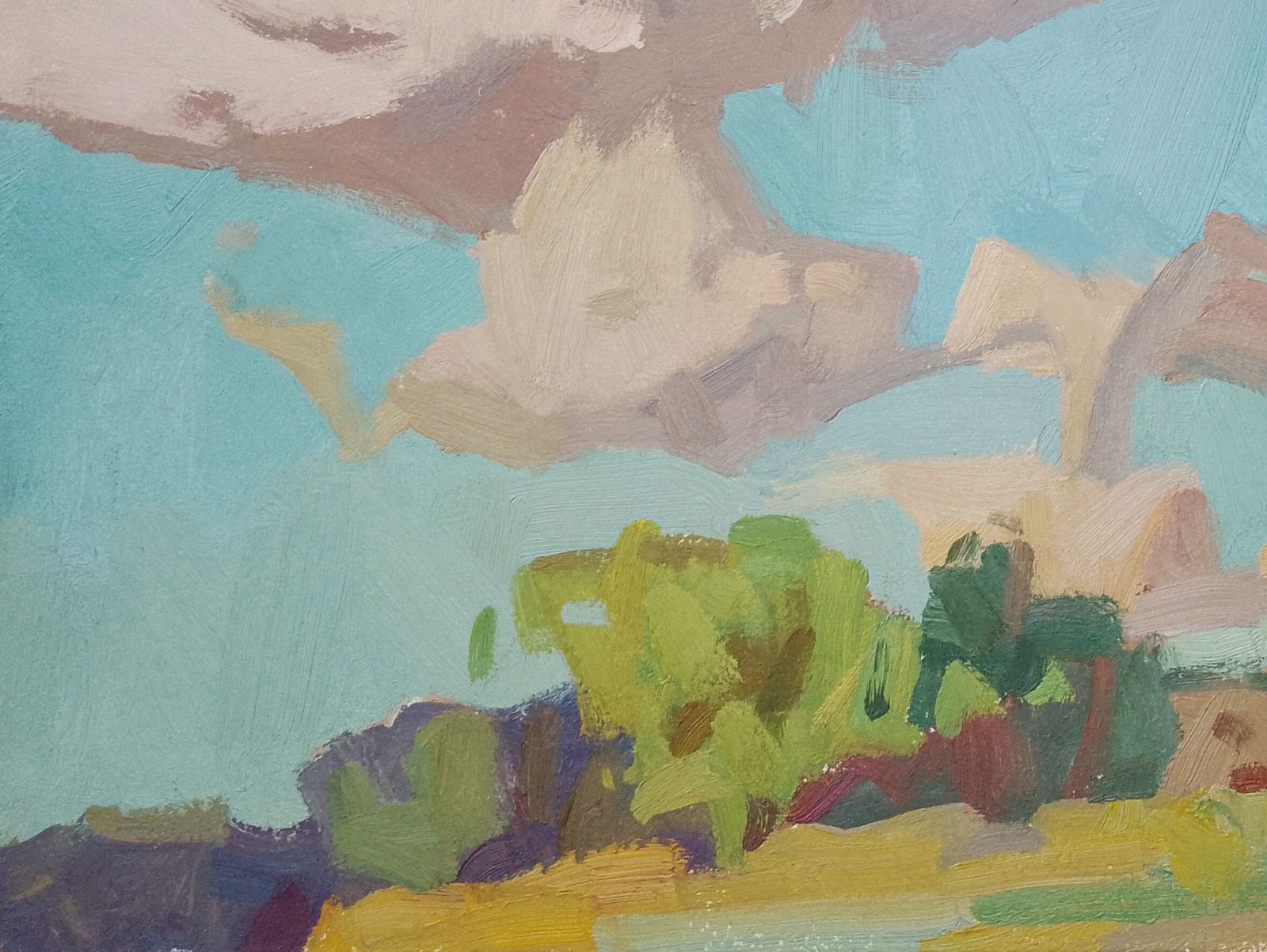 Oil painting Wind in the clouds Igor Tuzhikov - 3