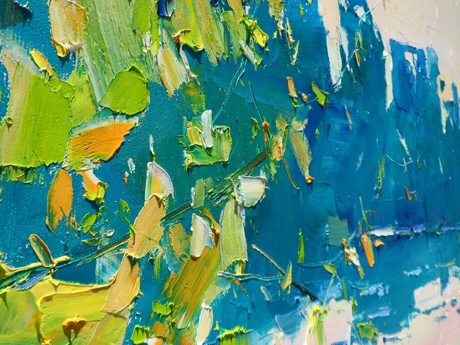 Oil painting Reflection of Water Yegor Dulin - 9