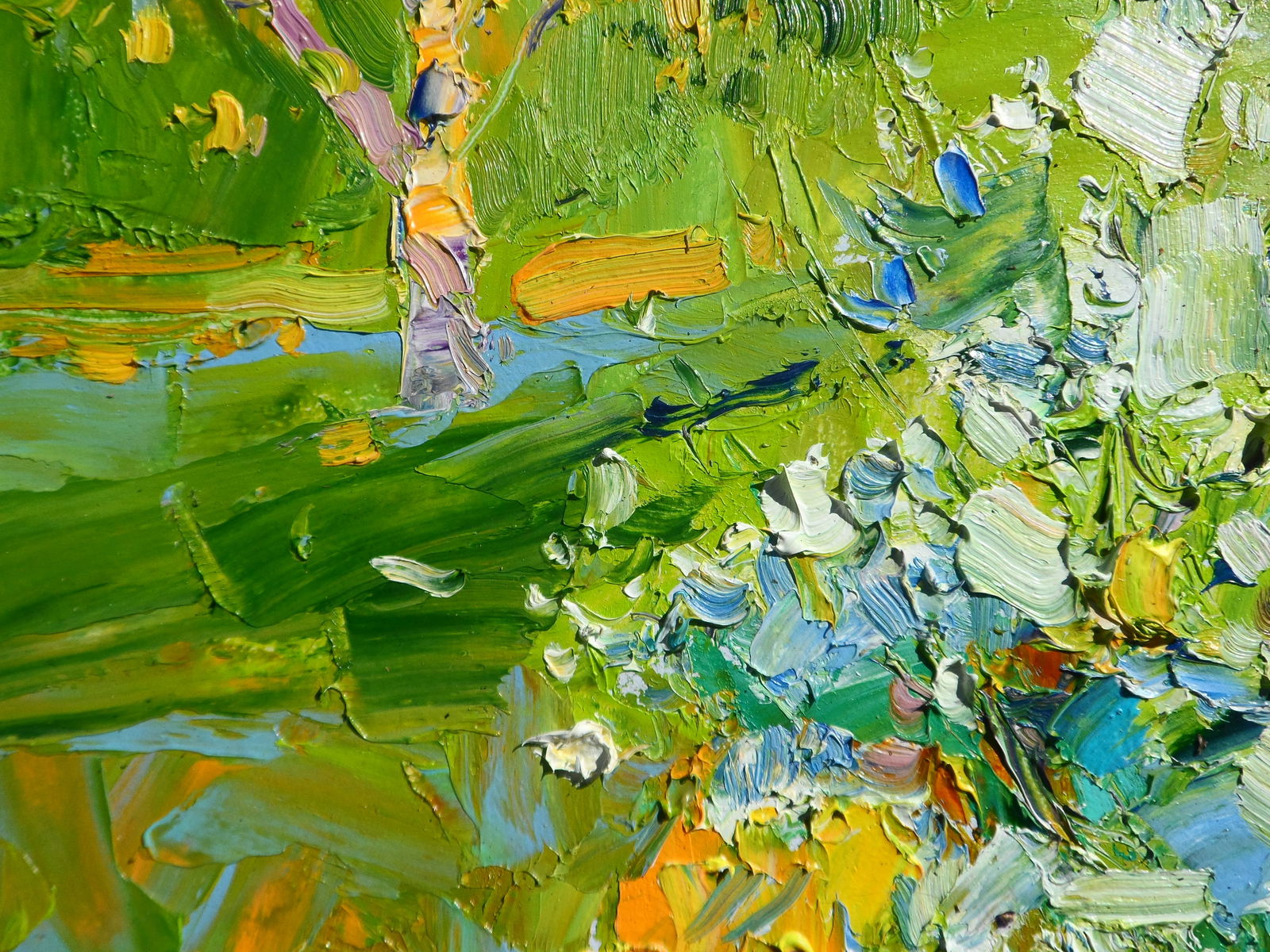 Oil painting Summer Flowers in Vase Yegor Dulin - 6