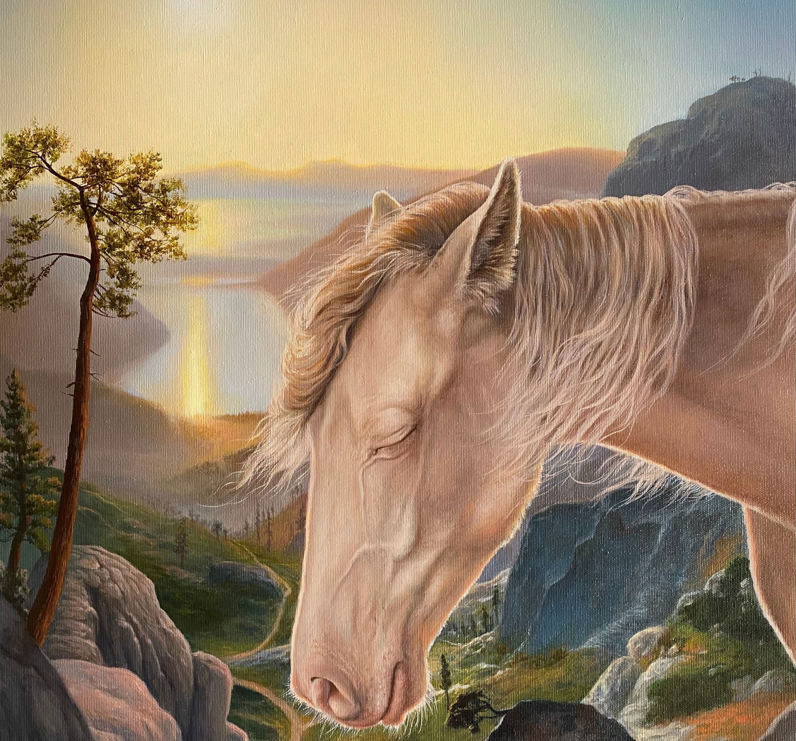 Oil painting Wind of Dreams Kateryna Bukuros - 6