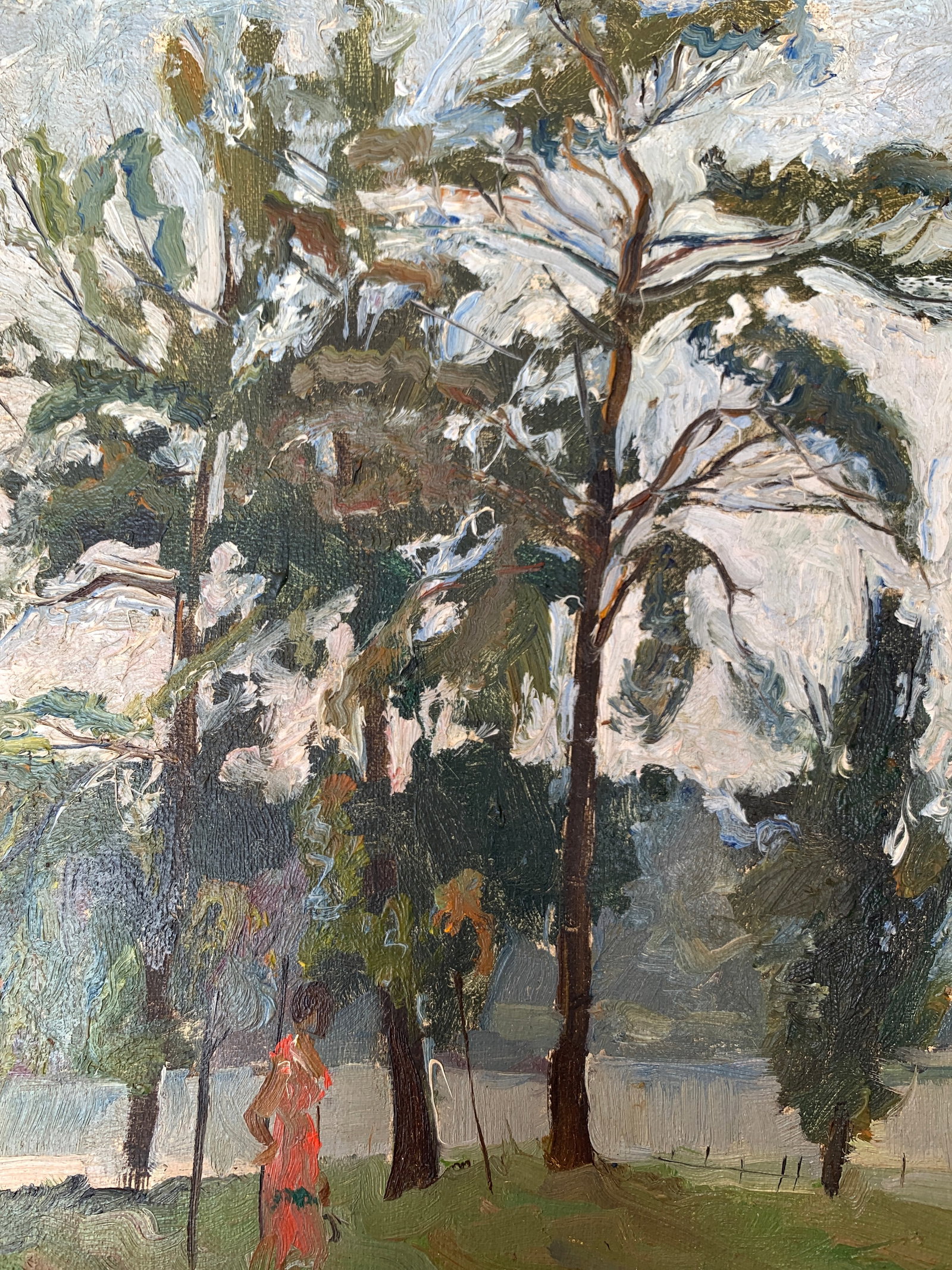 Oil painting Kyiv outskirts Onyshchenko - 4