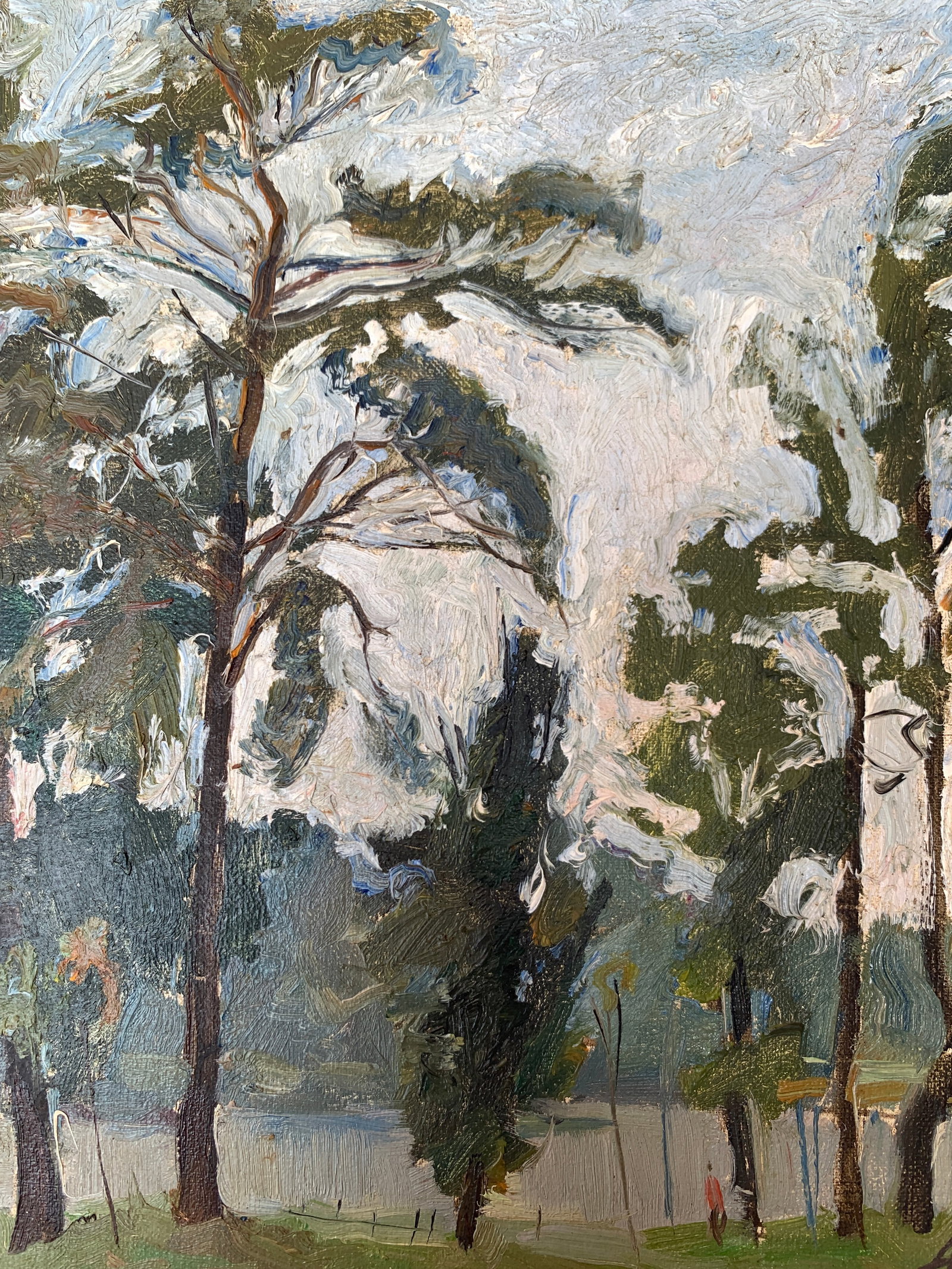 Oil painting Kyiv outskirts Onyshchenko - 5