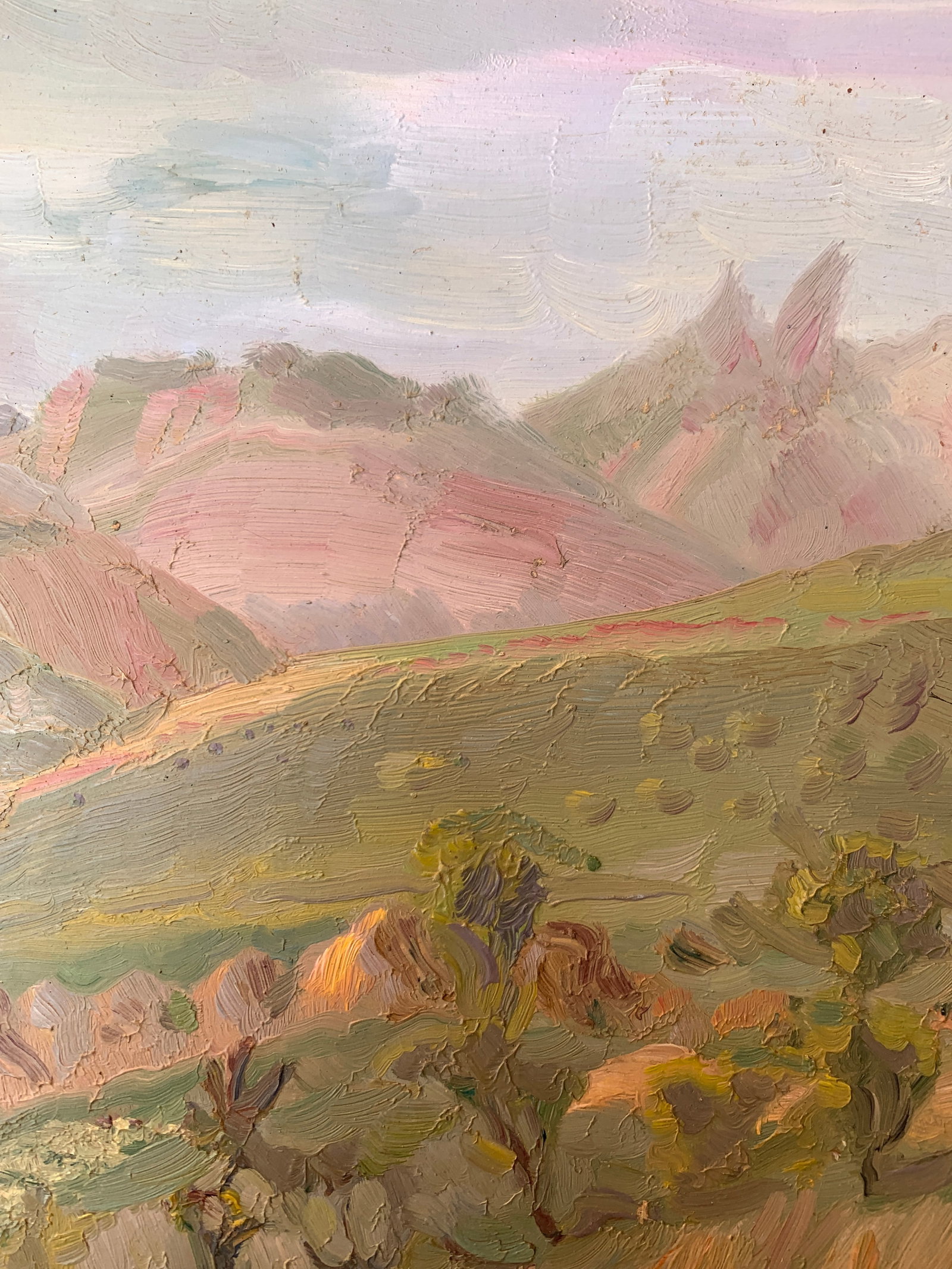 Oil painting Summer in the mountains Onyshchenko - 3