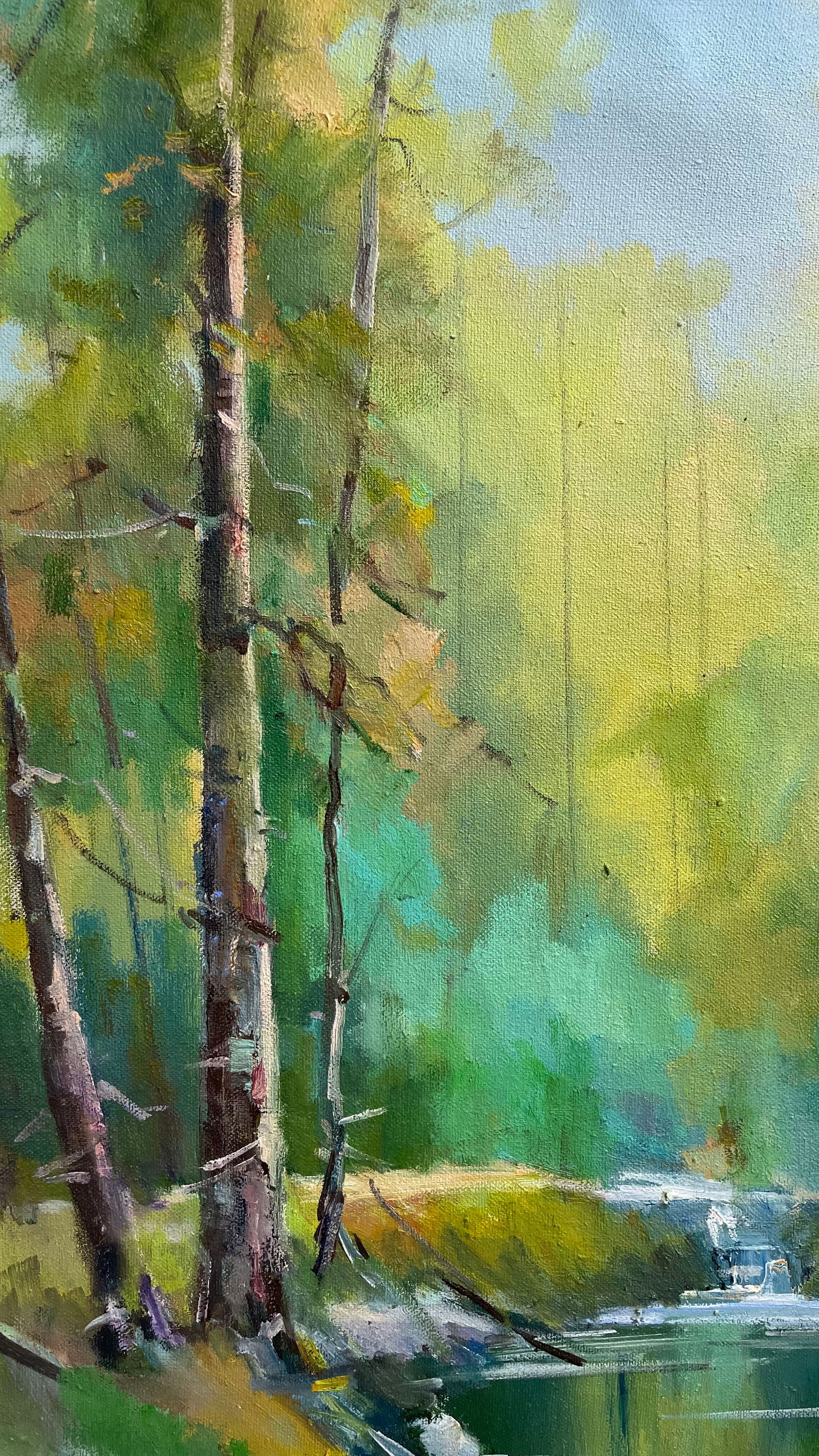 Oil painting Spring Ivan Romanyuk - 2