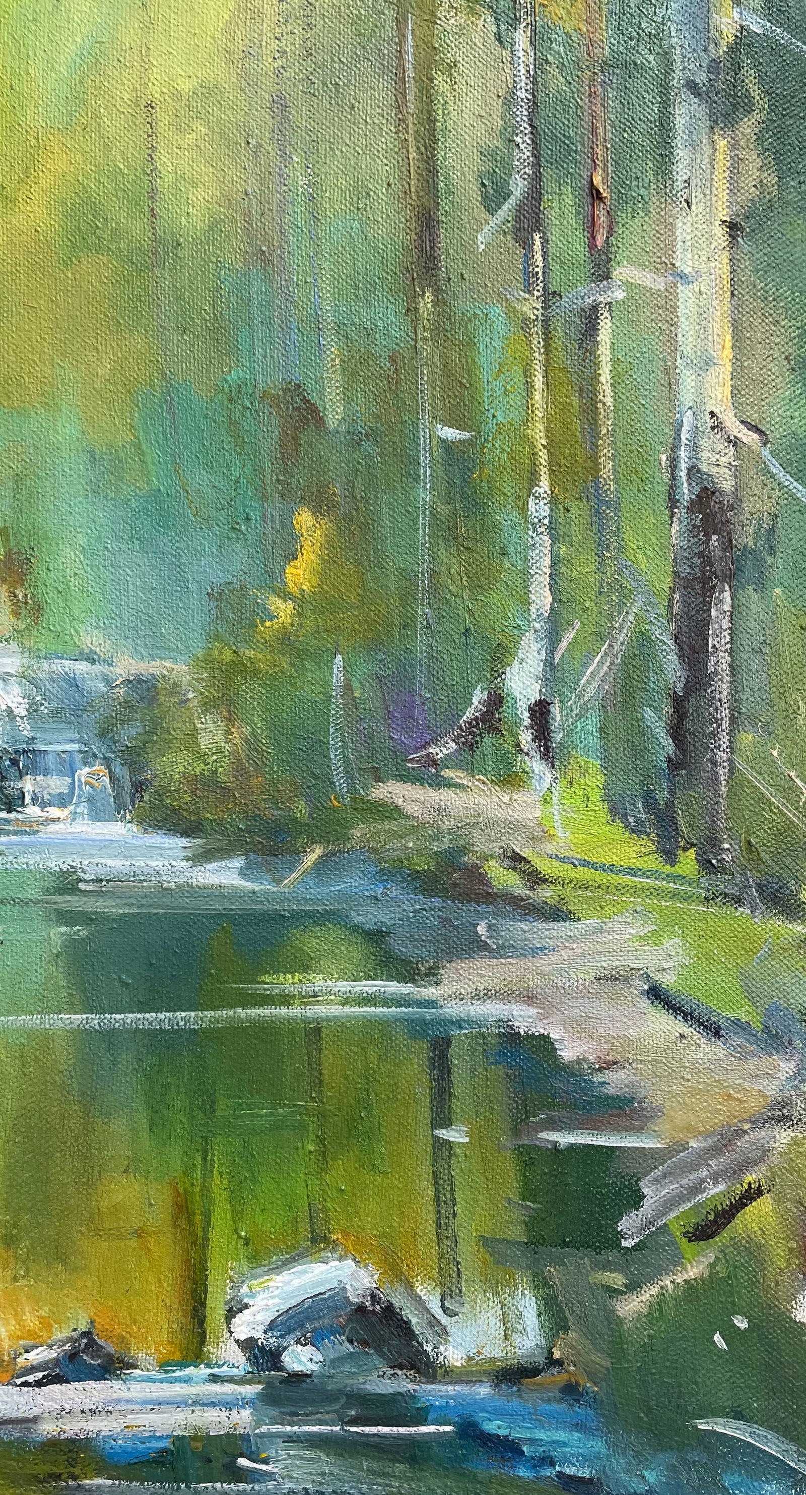 Oil painting Spring Ivan Romanyuk - 4