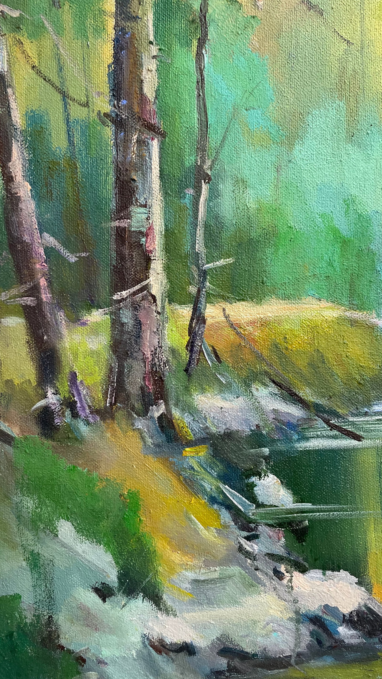 Oil painting Spring Ivan Romanyuk - 6