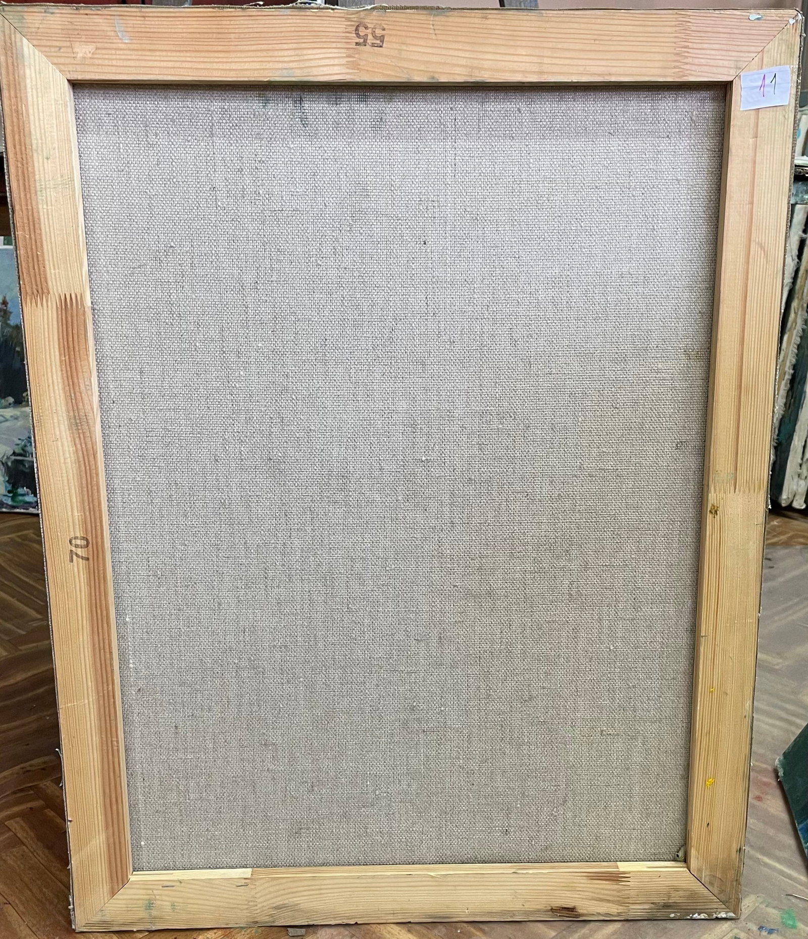 Oil painting Carpathian river Ivan Romanyuk - 8