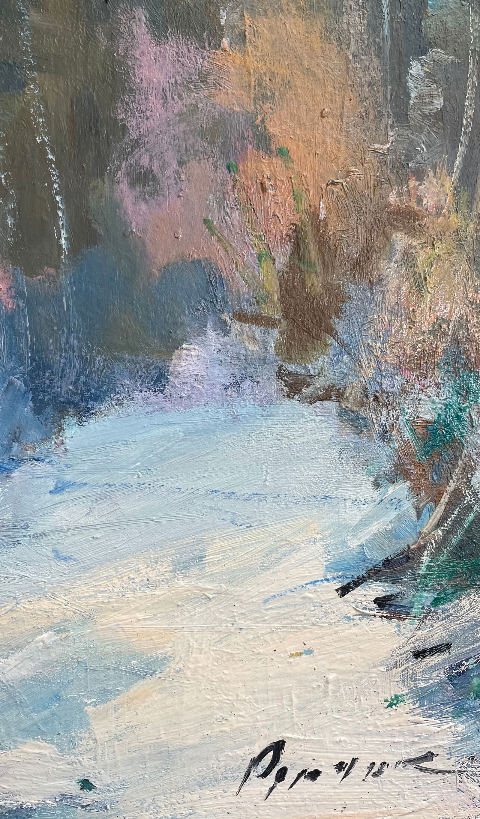 Oil painting Mountains Ivan Romanyuk - 2