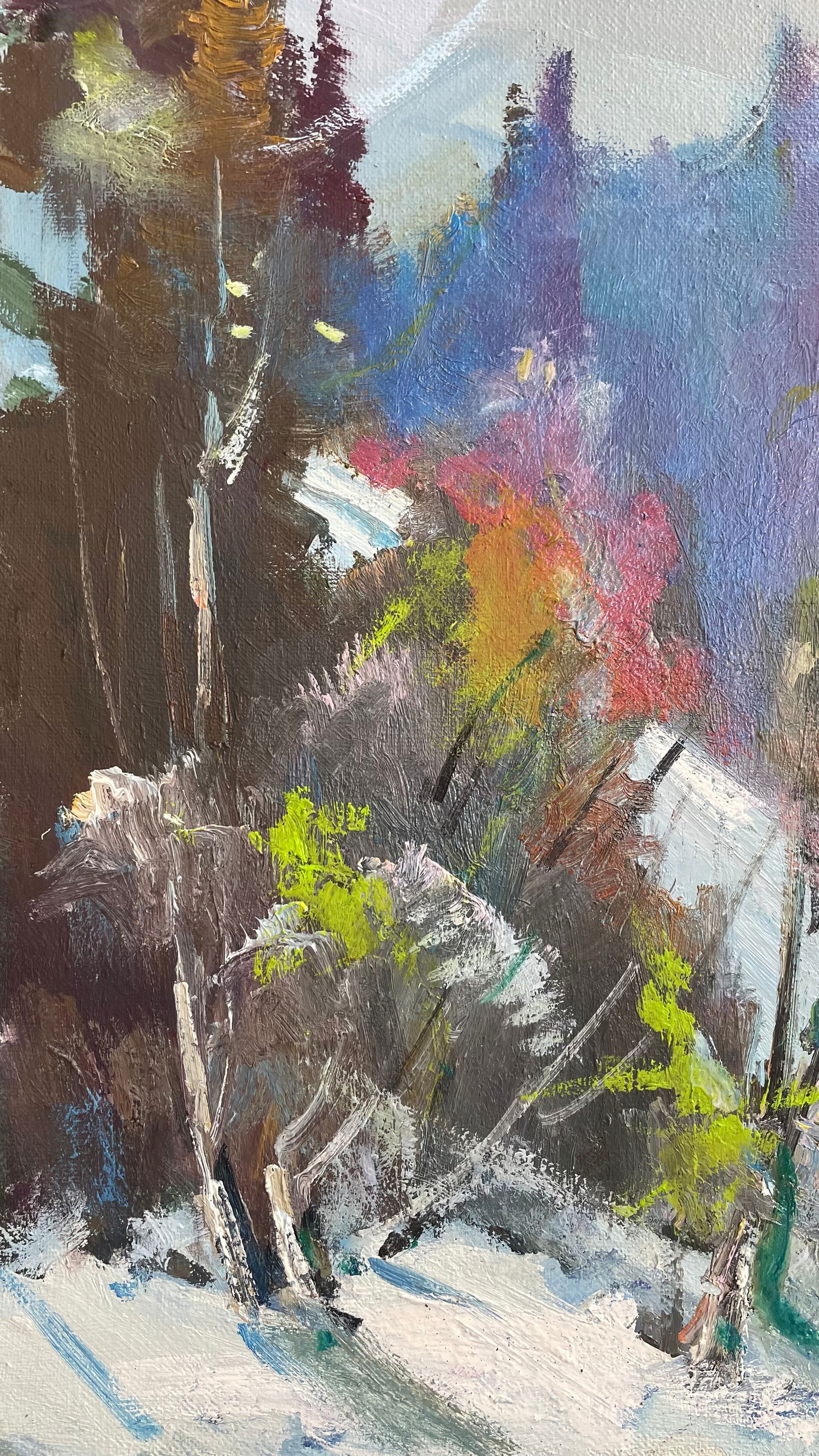 Oil painting Mountains Ivan Romanyuk - 3