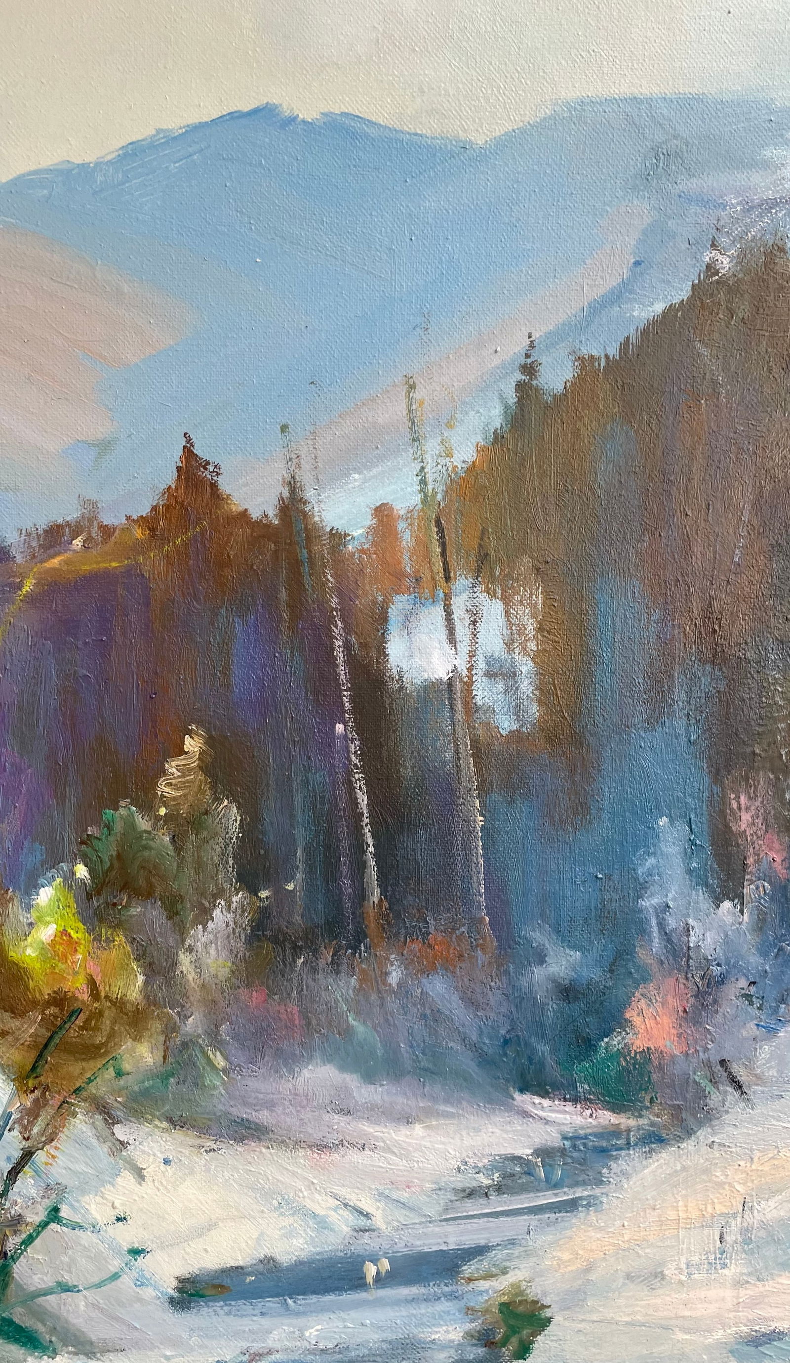 Oil painting Mountains Ivan Romanyuk - 7