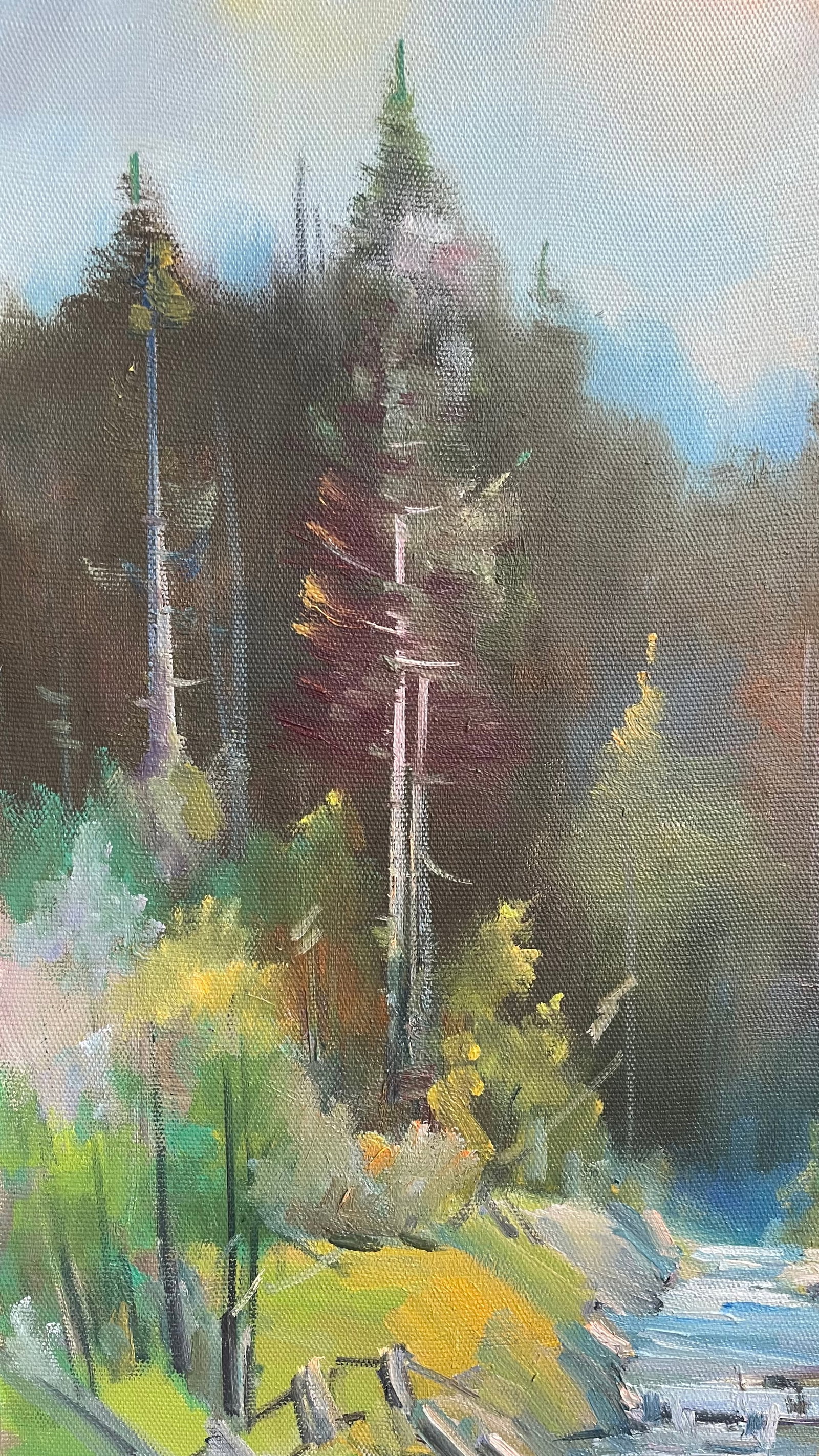 Oil painting Stream Ivan Romanyuk - 5