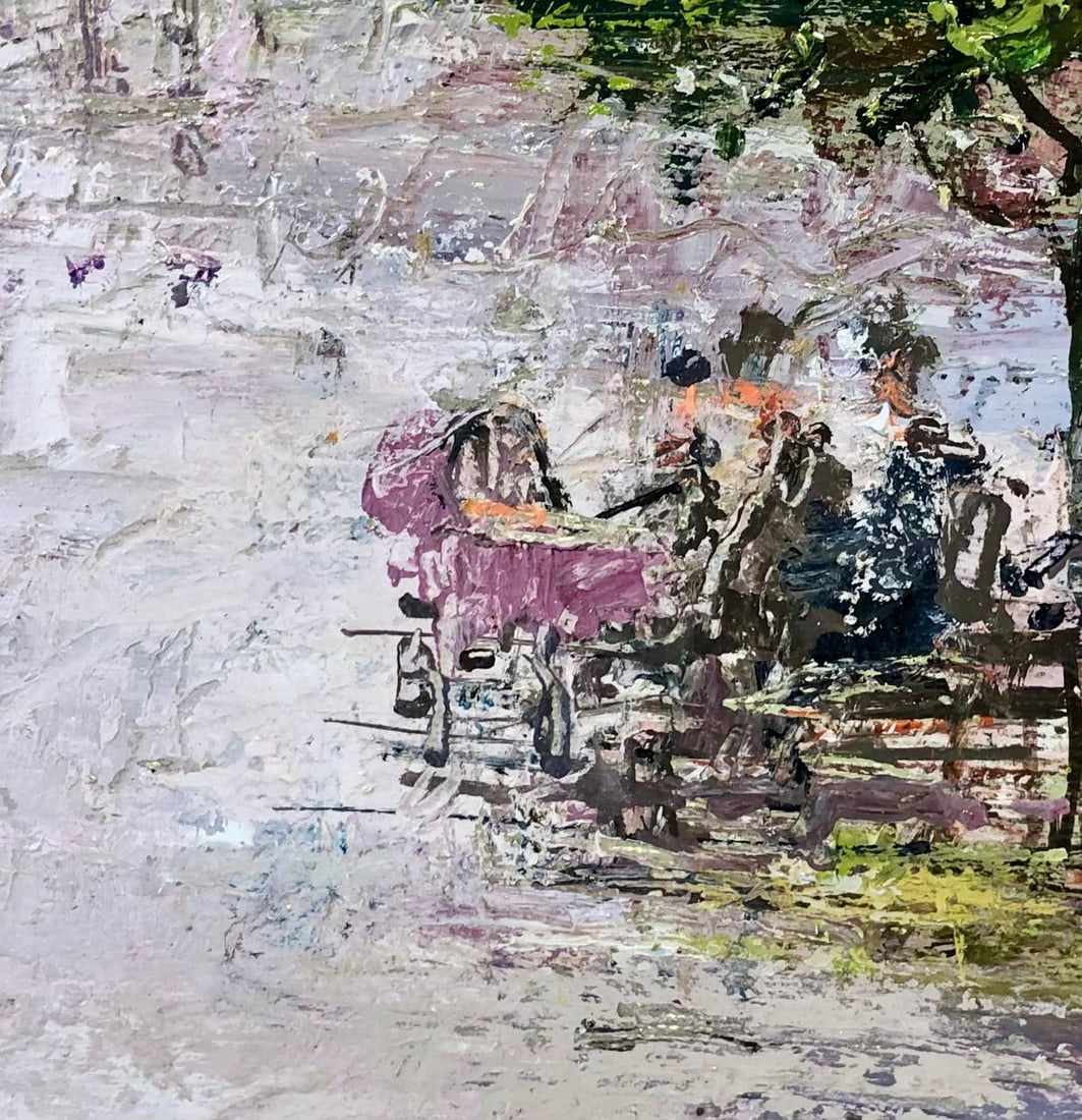 Oil painting Pleasant melody Andrii G. - 2