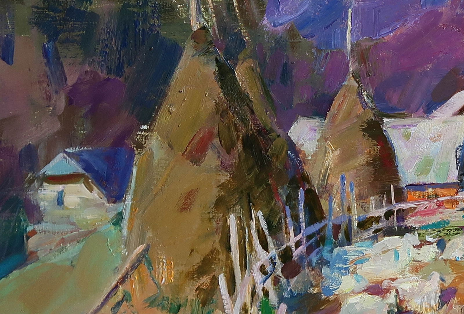 Oil painting Hayastucks Serg Kovalenko - 4