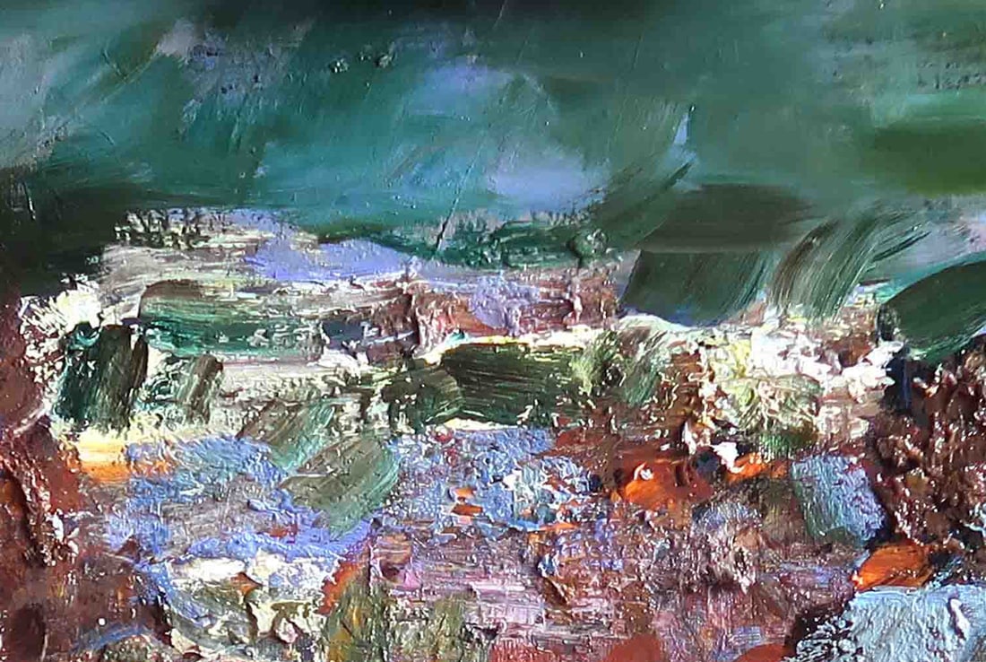 Oil painting Winter Serg Kovalenko - 5