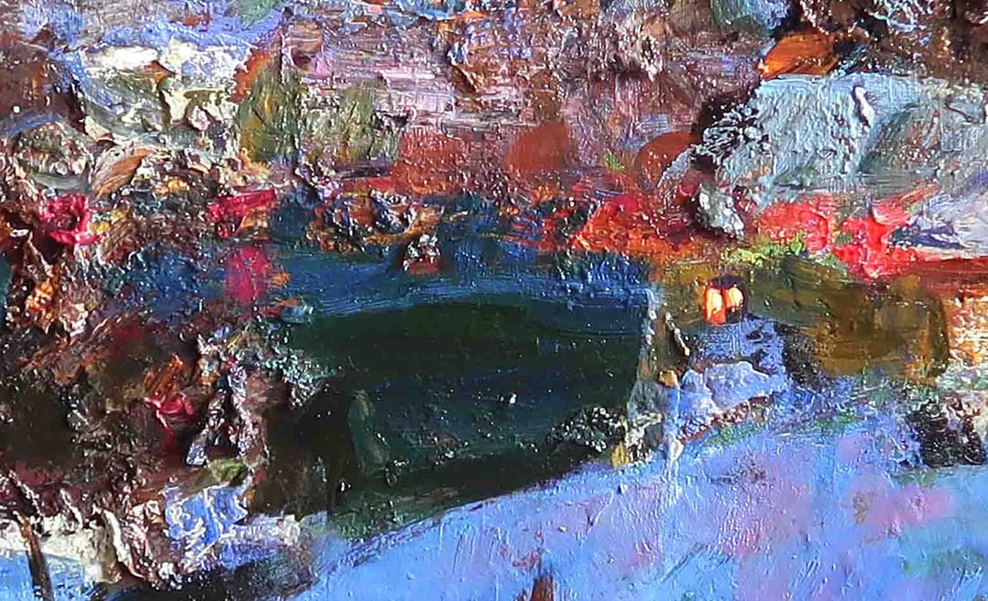 Oil painting Winter Serg Kovalenko - 8