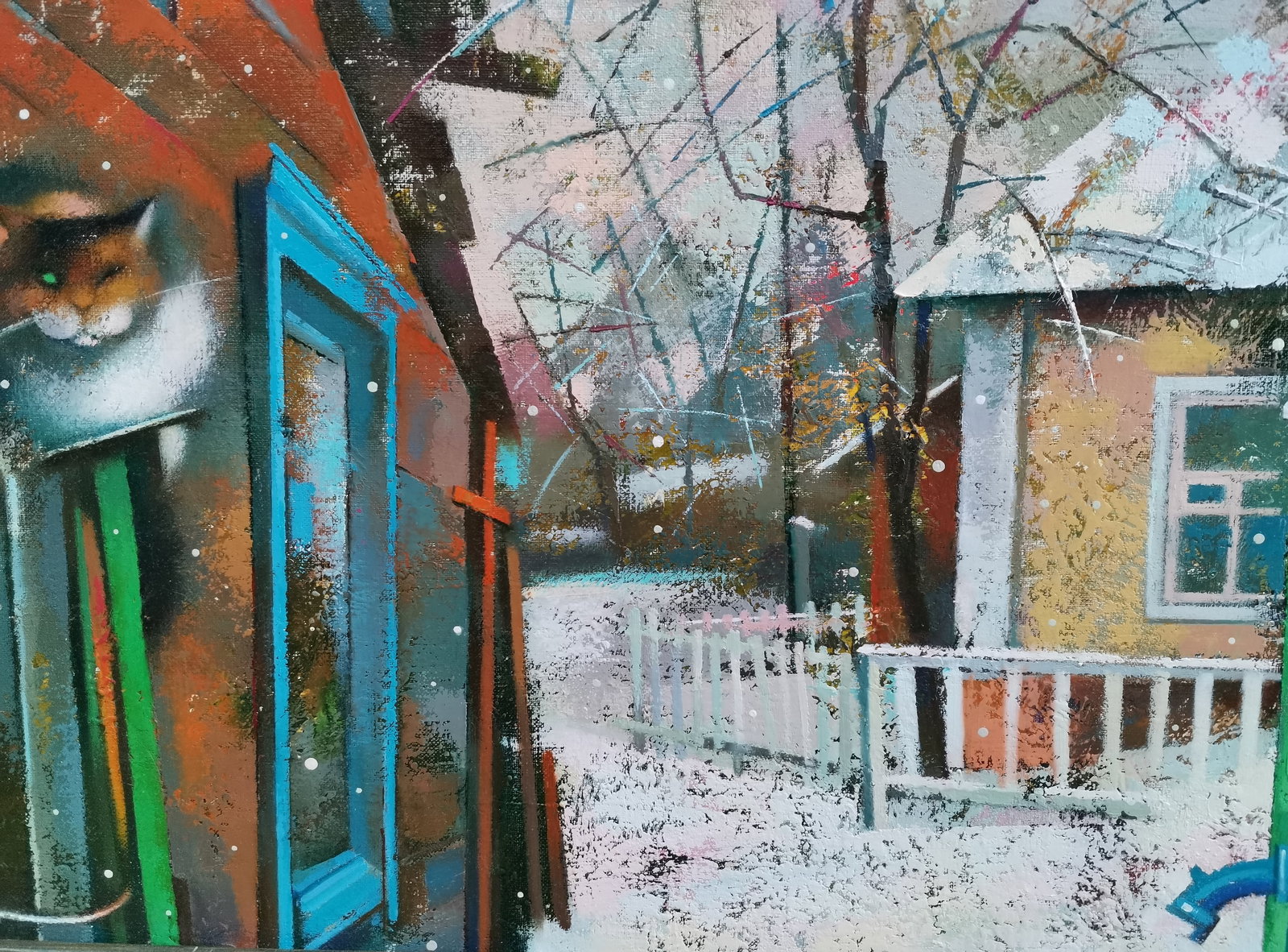 Oil painting Another reality Oksana Kyrylenko - 5