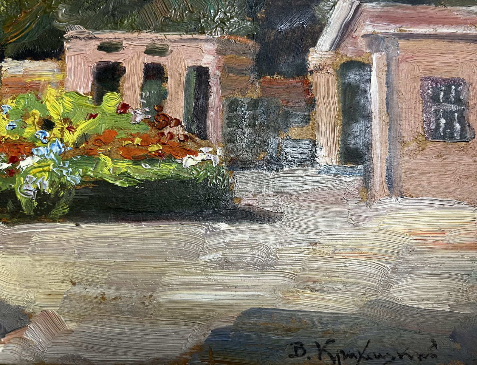 Oil painting Patio Krikhatsky - 6