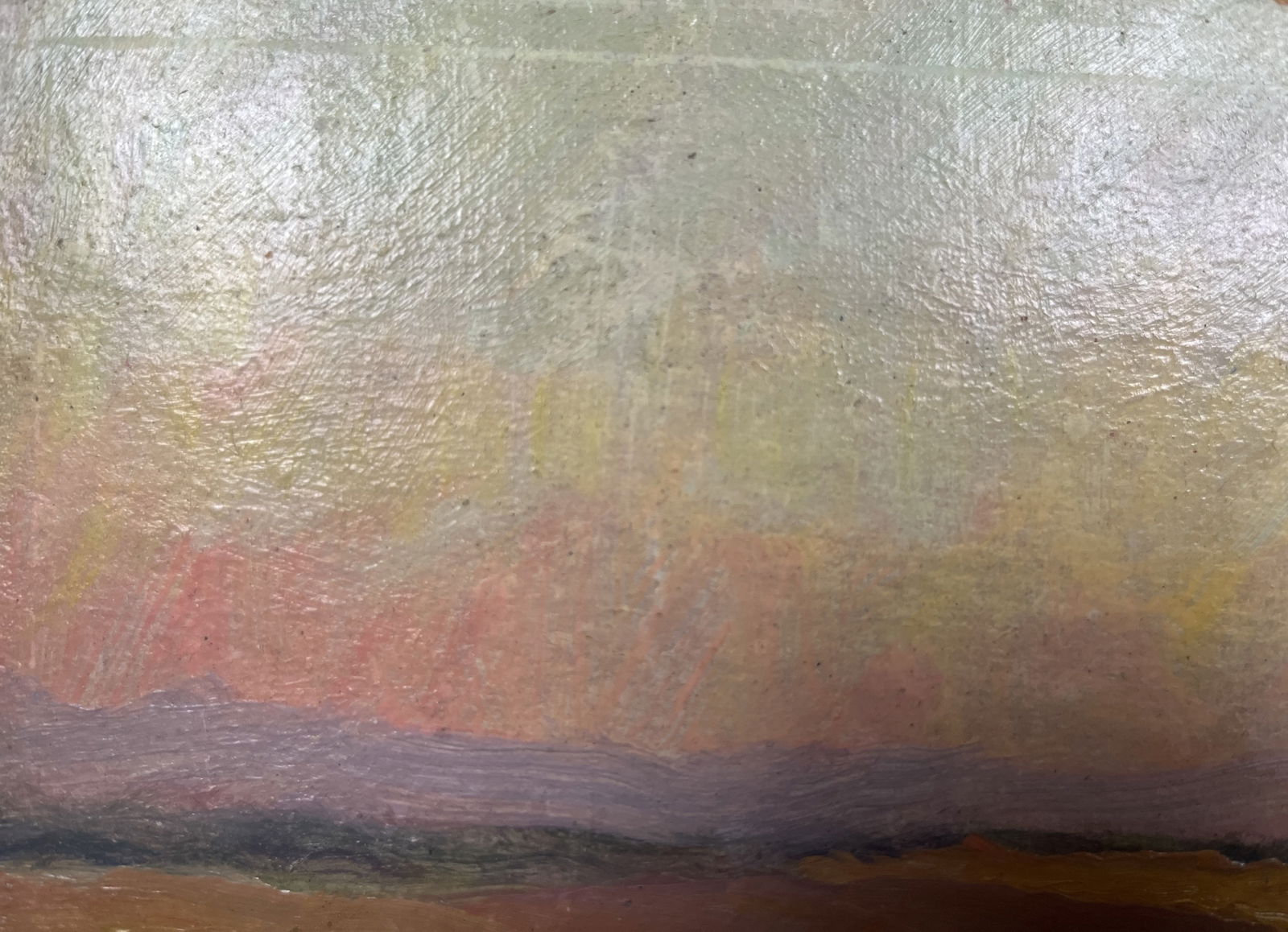 Oil painting Golden fields Krikhatsky - 2