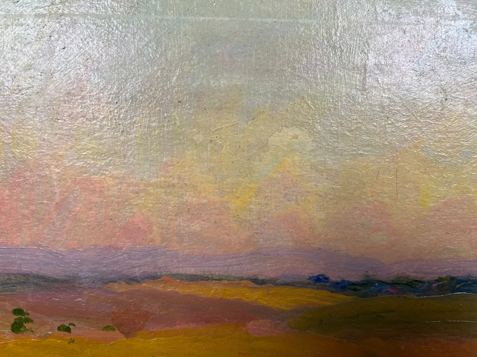Oil painting Golden fields Krikhatsky - 3