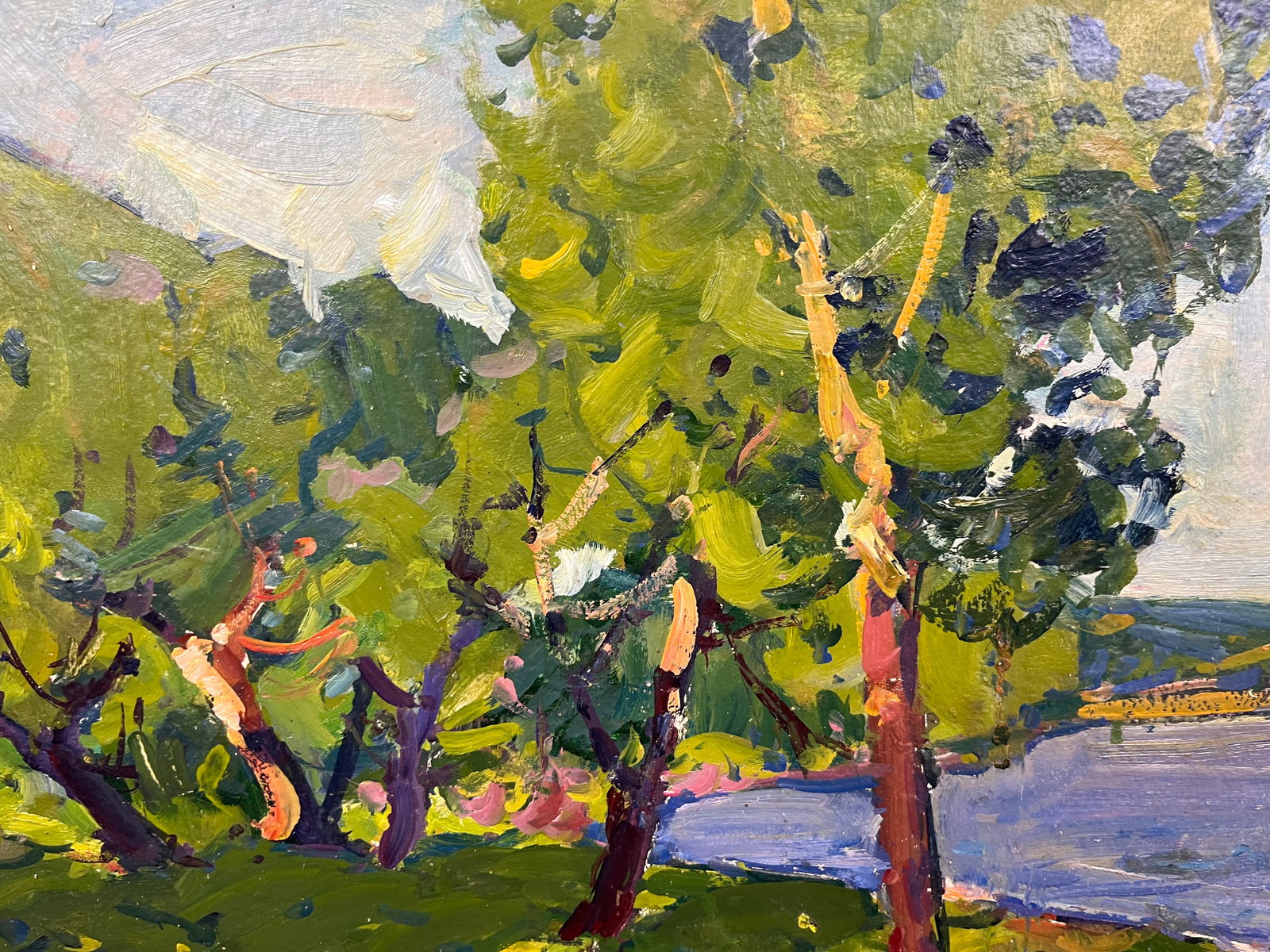 Oil painting Summer cool Kolosovsky G. - 3