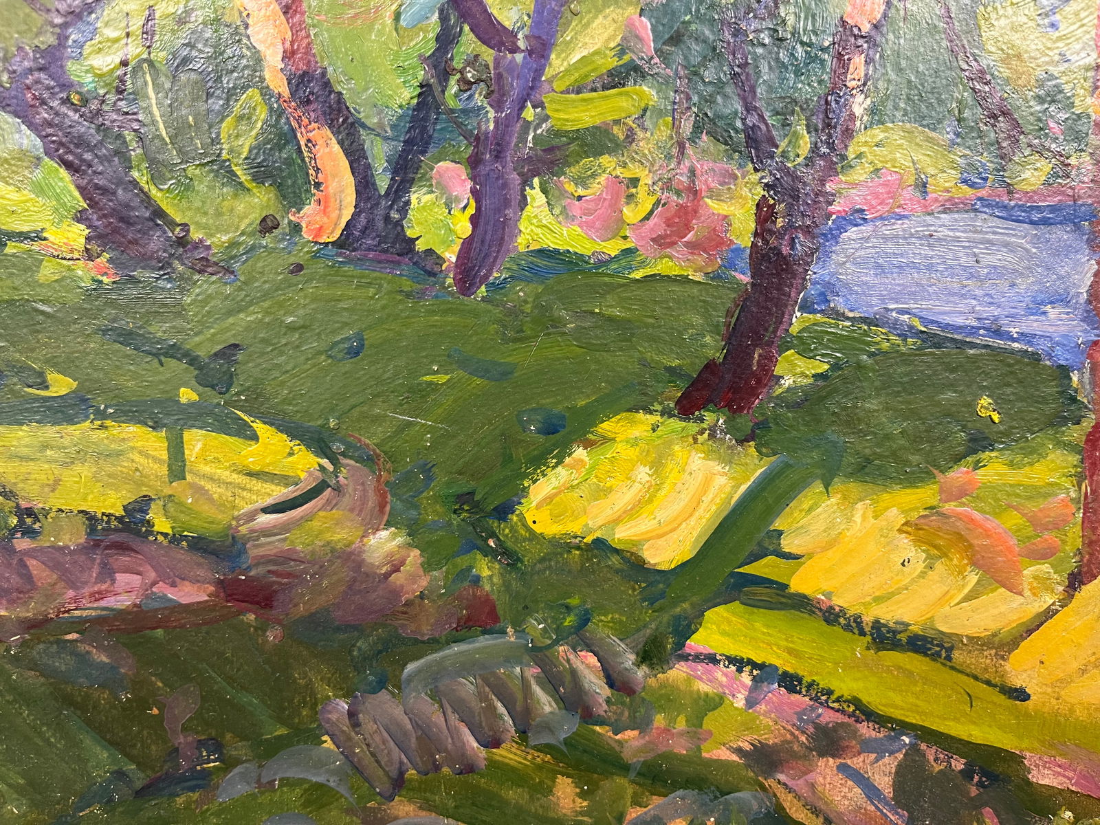 Oil painting Summer cool Kolosovsky G. - 5