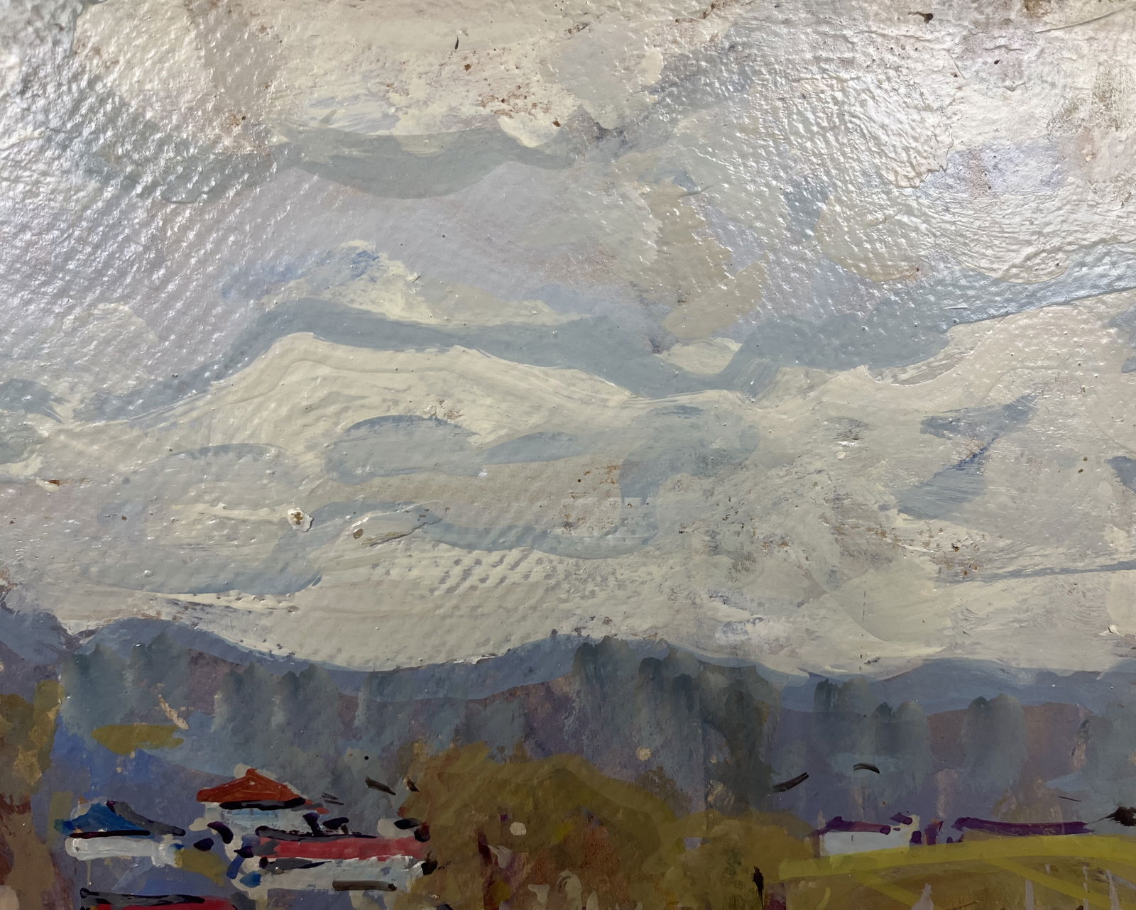 Oil painting Forest edge Kolosovsky G. - 4