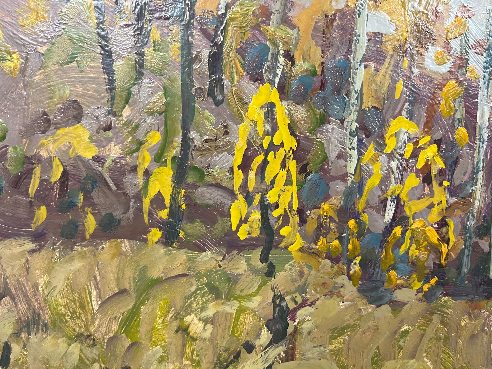 Oil painting Kolochak River Kolosovsky G. - 7