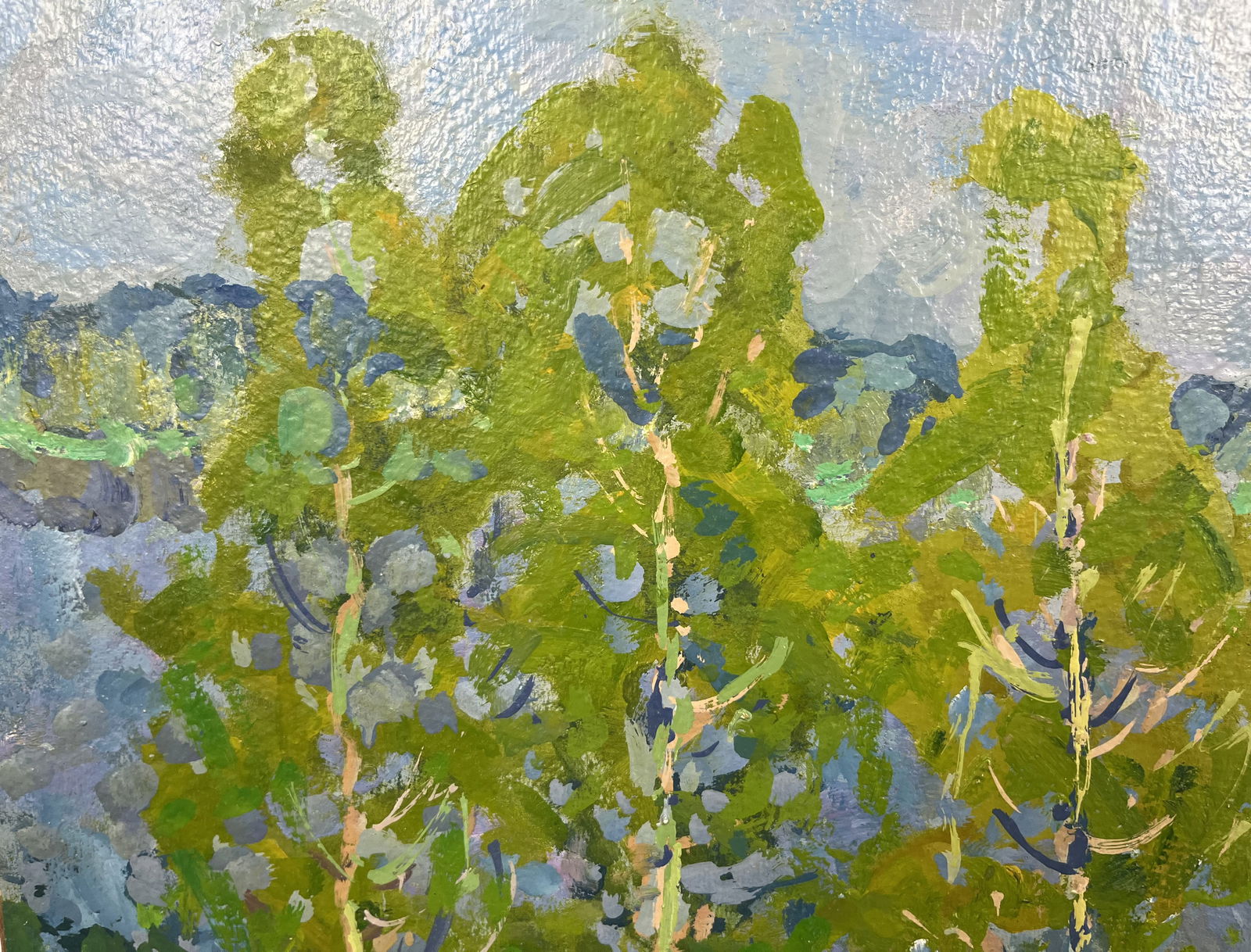 Oil painting Summer day Kolosovsky G. - 2