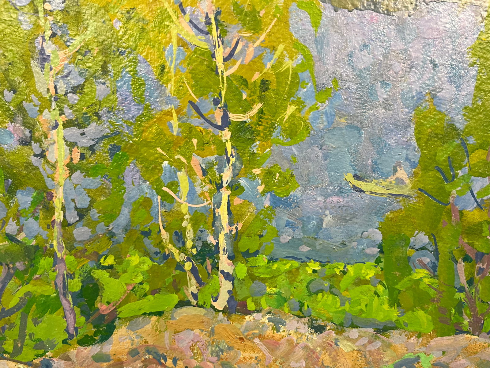 Oil painting Summer day Kolosovsky G. - 6