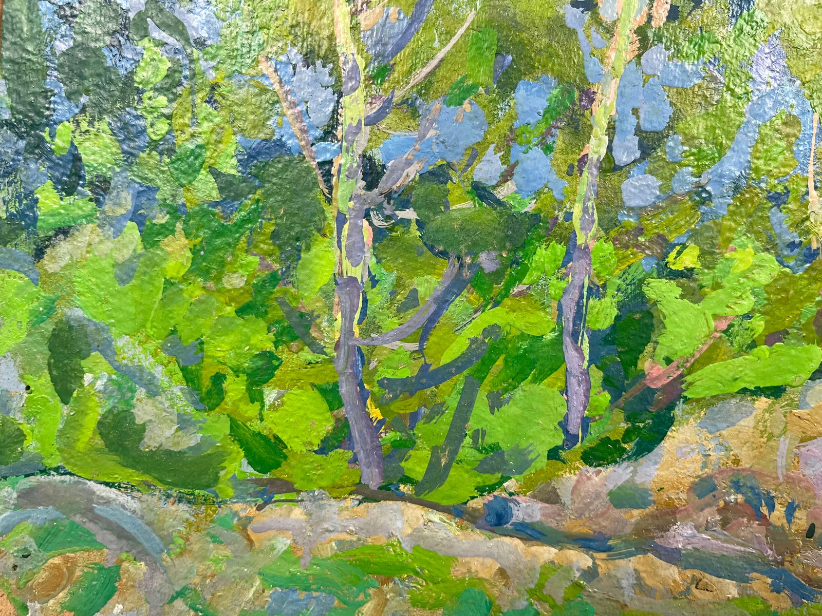 Oil painting Summer day Kolosovsky G. - 7