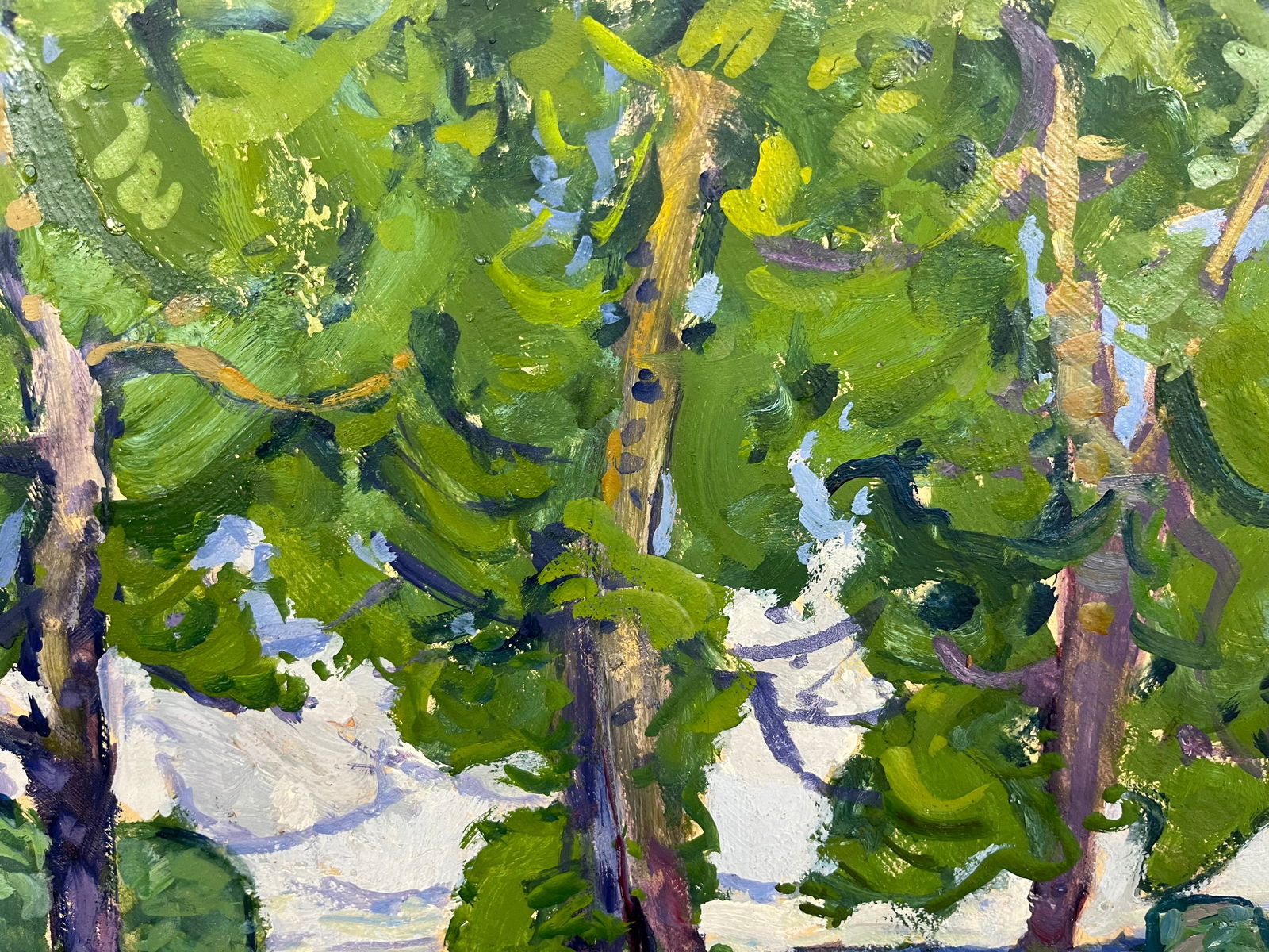 Oil painting Before the rain Kolosovsky G. - 3