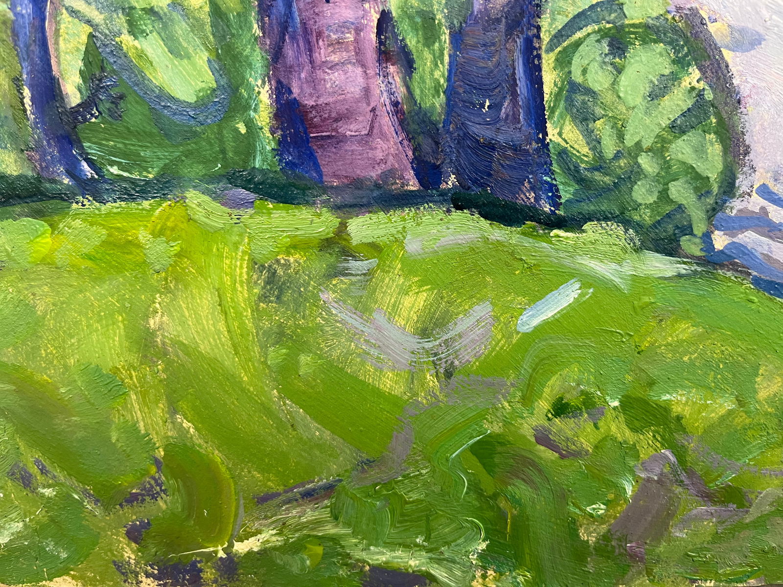 Oil painting Before the rain Kolosovsky G. - 7