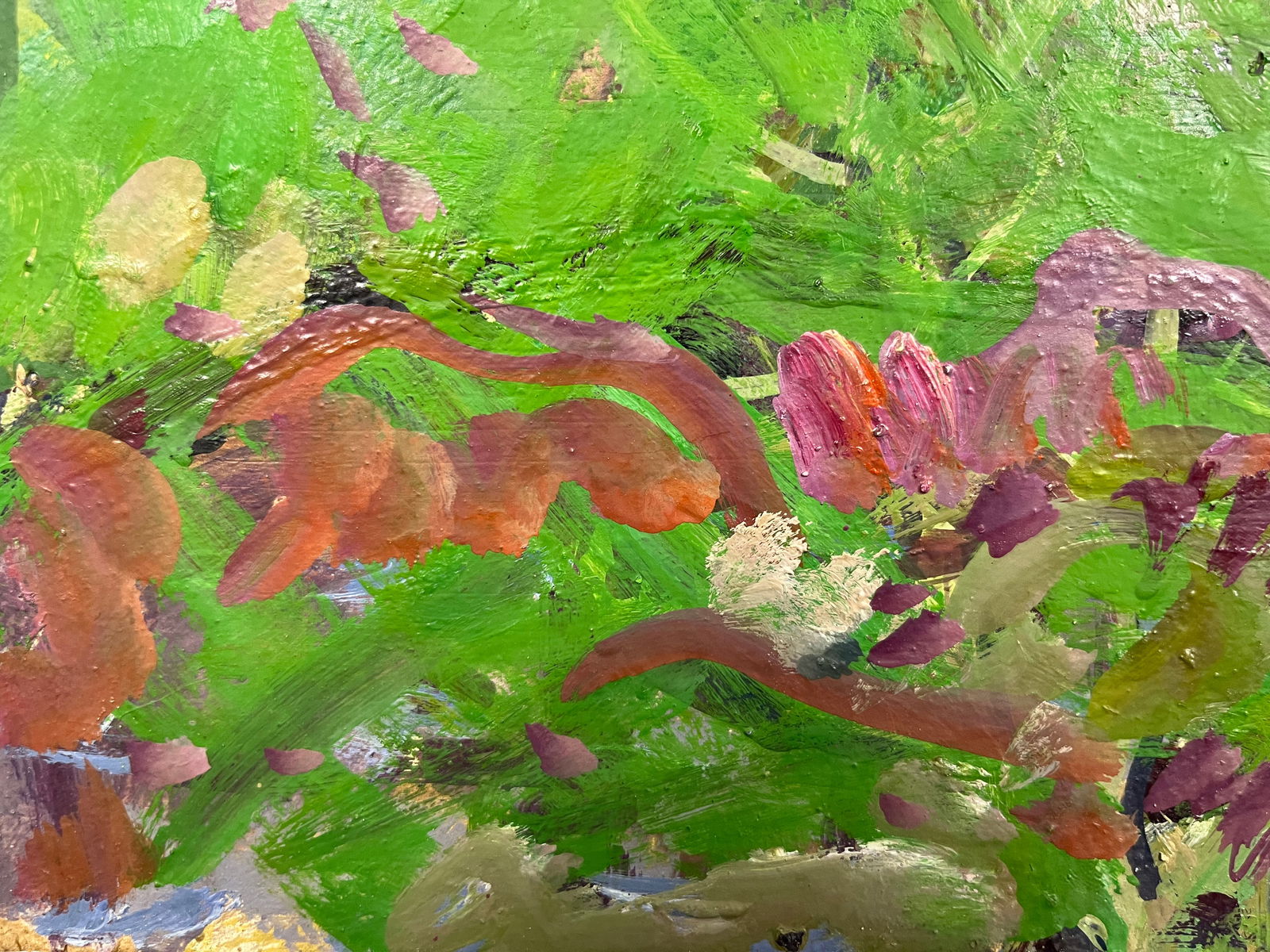 Oil painting Forest stream Kolosovsky G. - 7