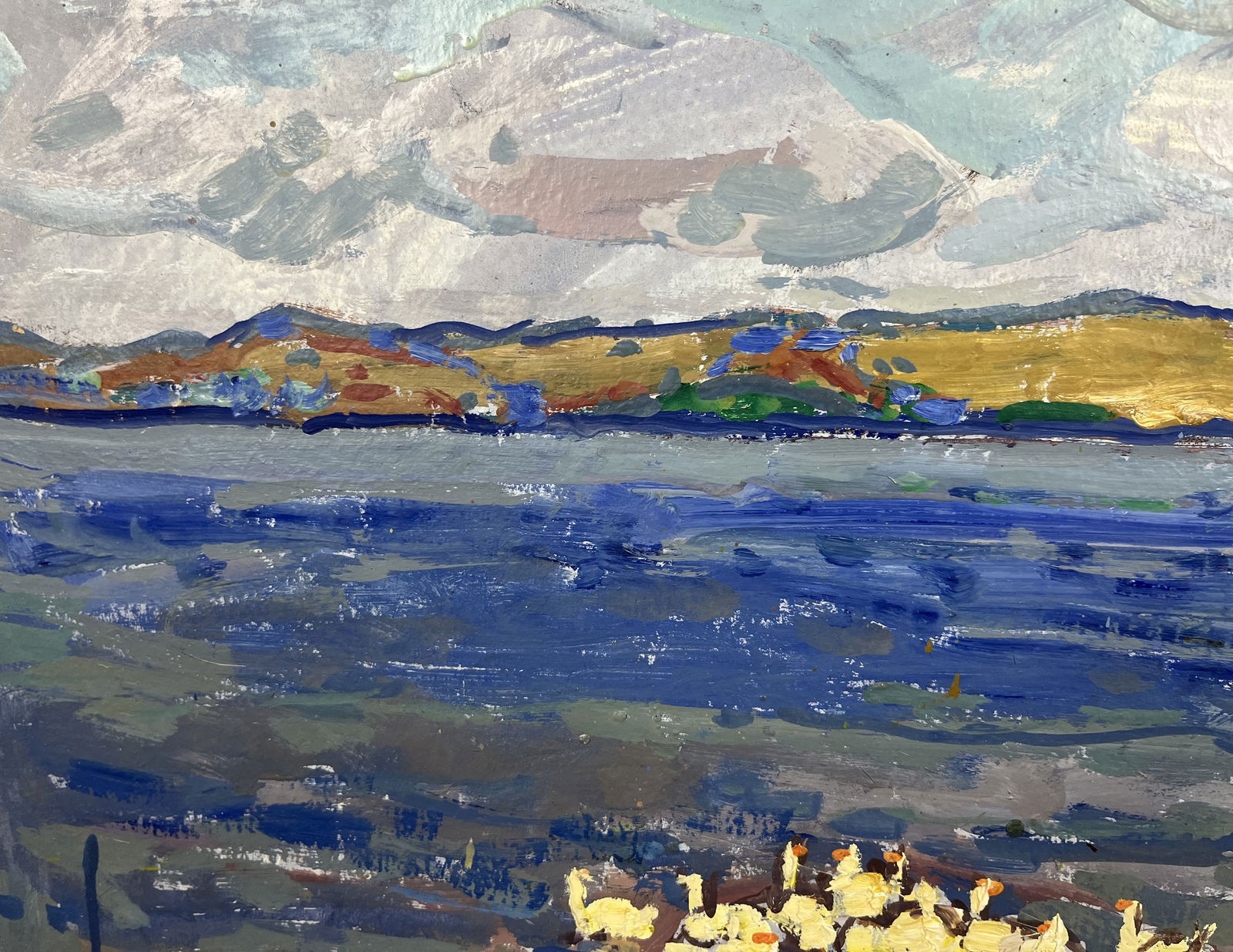 Oil painting Ducks Kolosovsky G. - 2