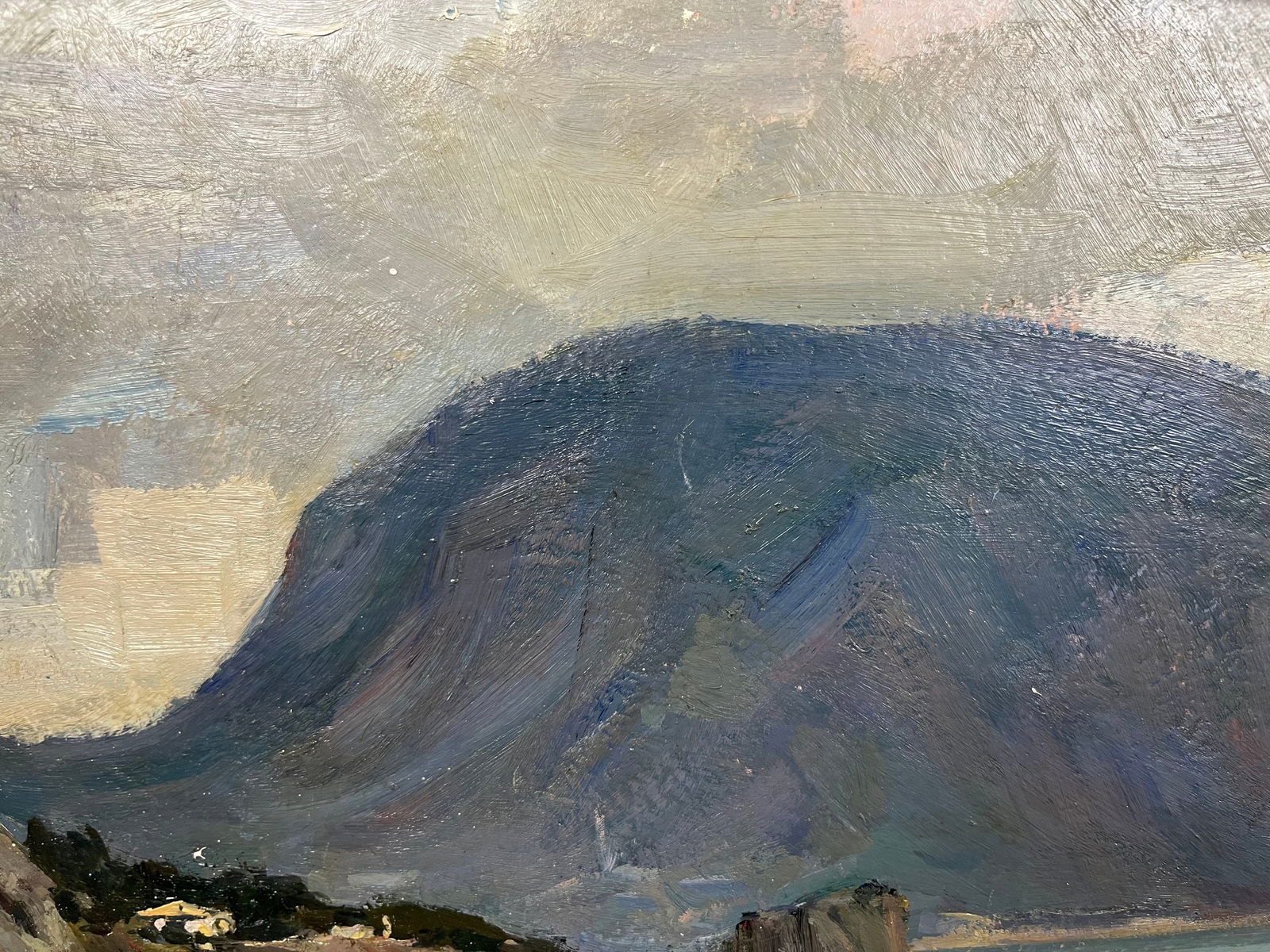 Oil painting Ayu-Dag before the rain Chuprina N. - 3