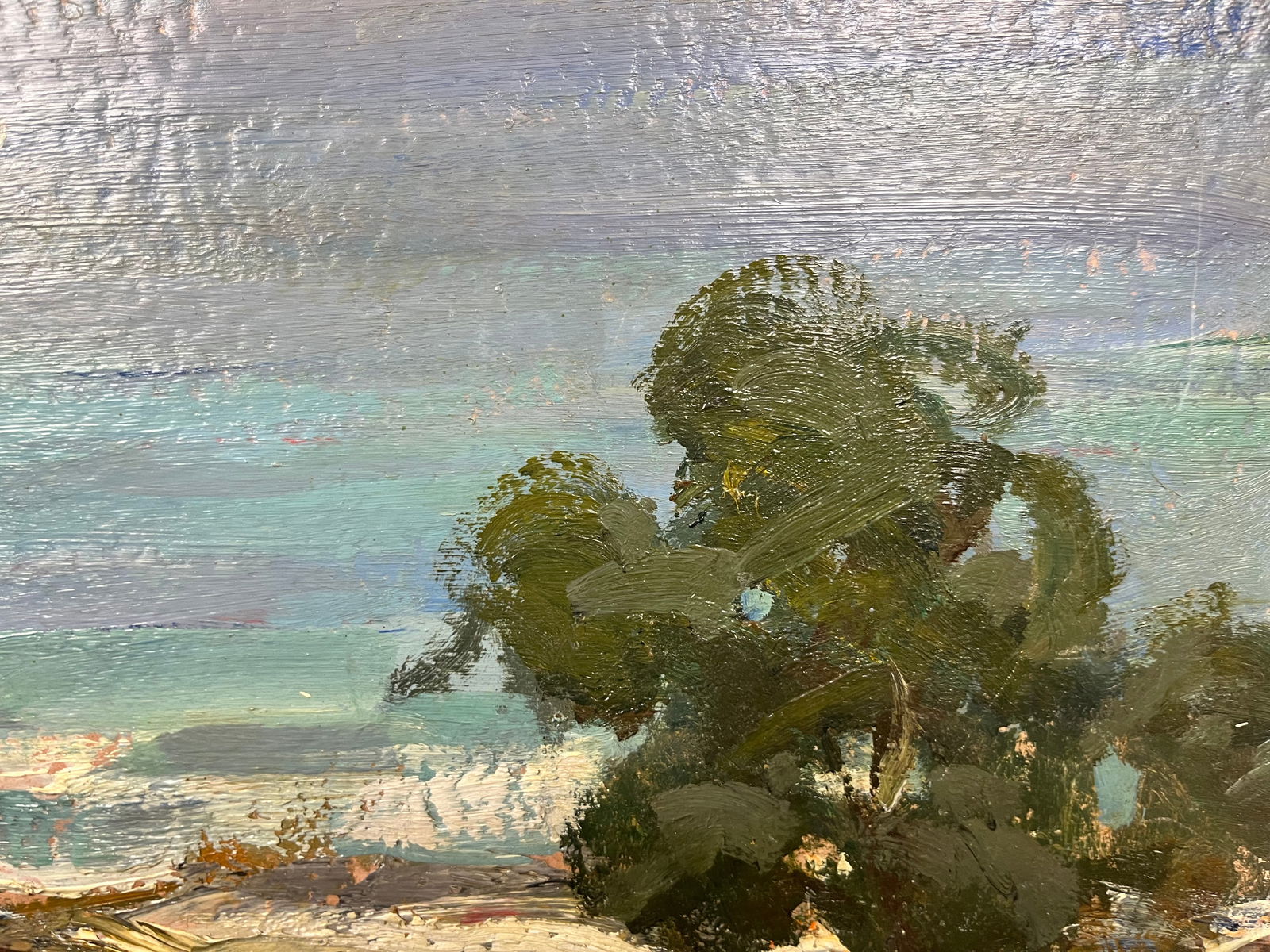 Oil painting Ayu-Dag before the rain Chuprina N. - 7