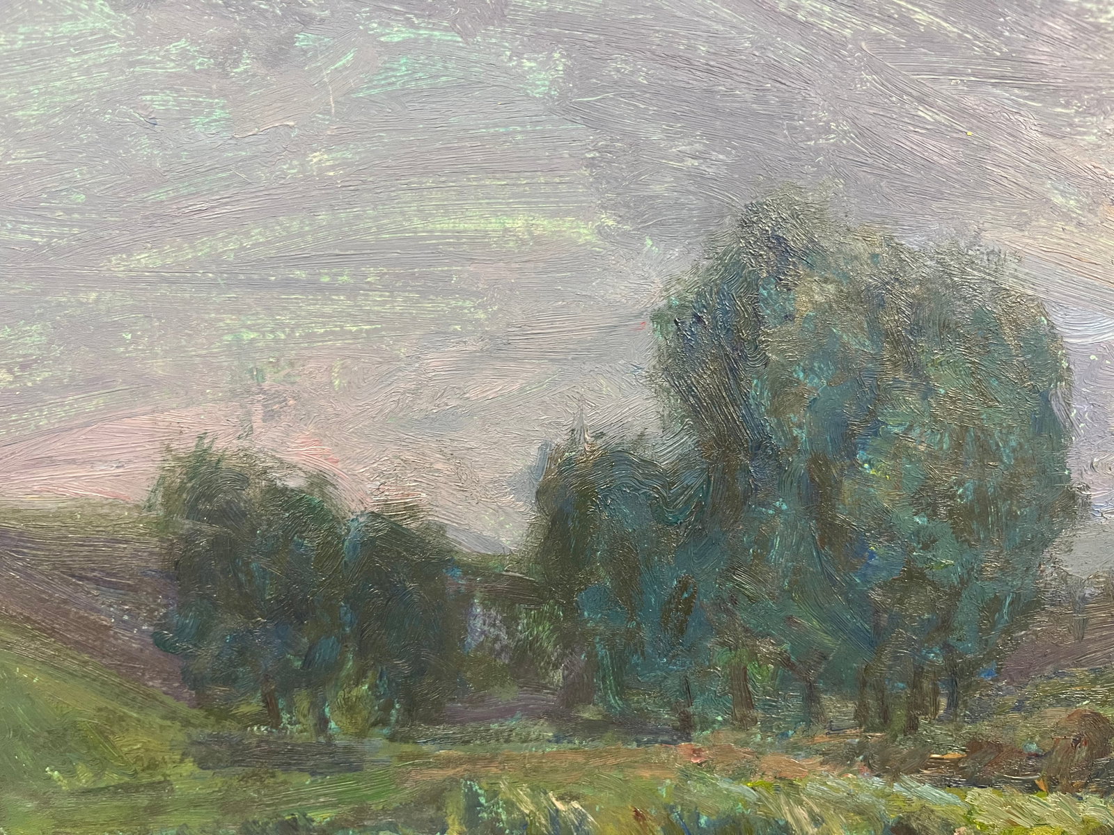 Oil painting Before the rain Petrashevsky S. - 3