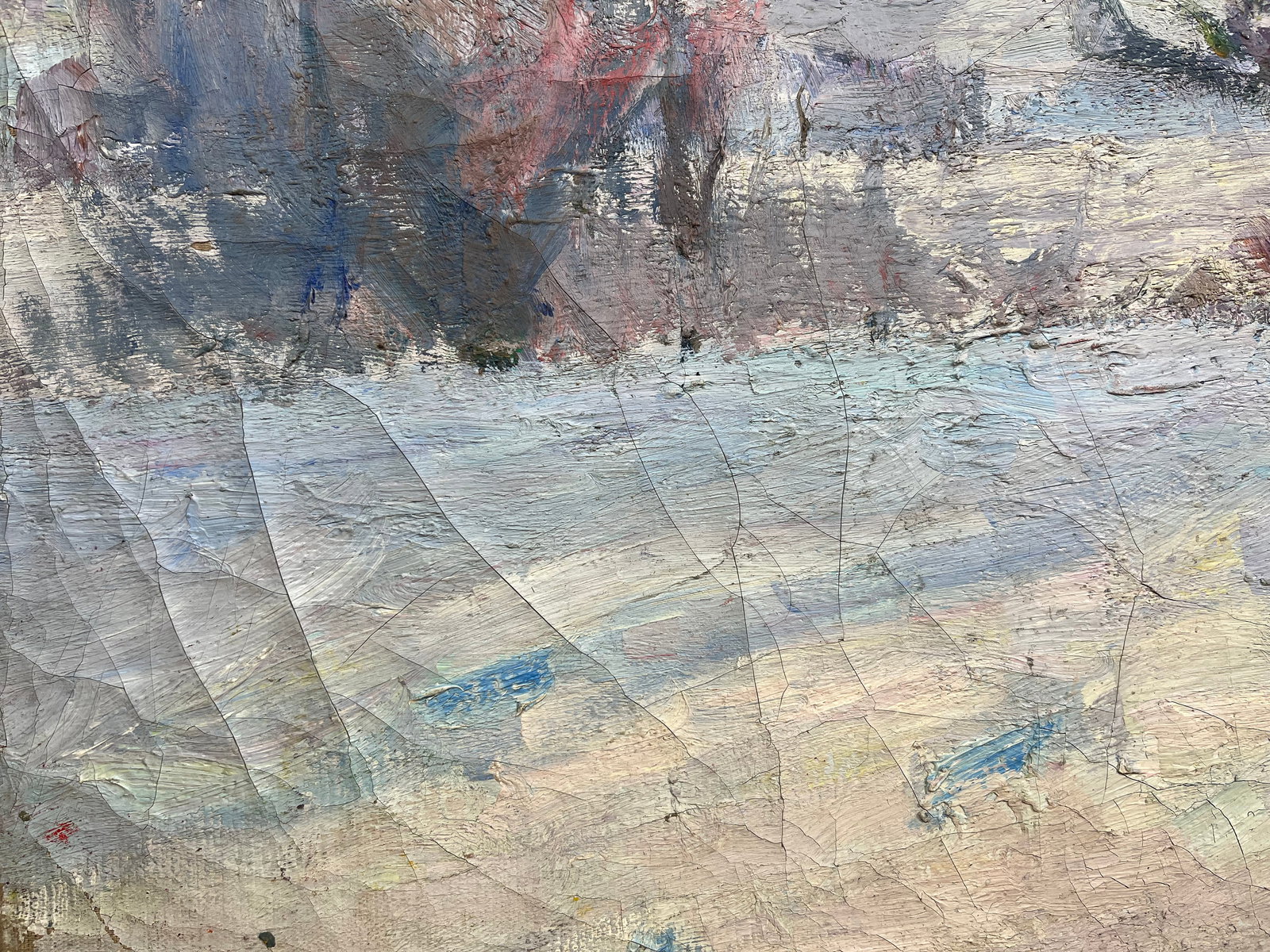 Oil painting Snowy expanse Kogan-Shatz - 8