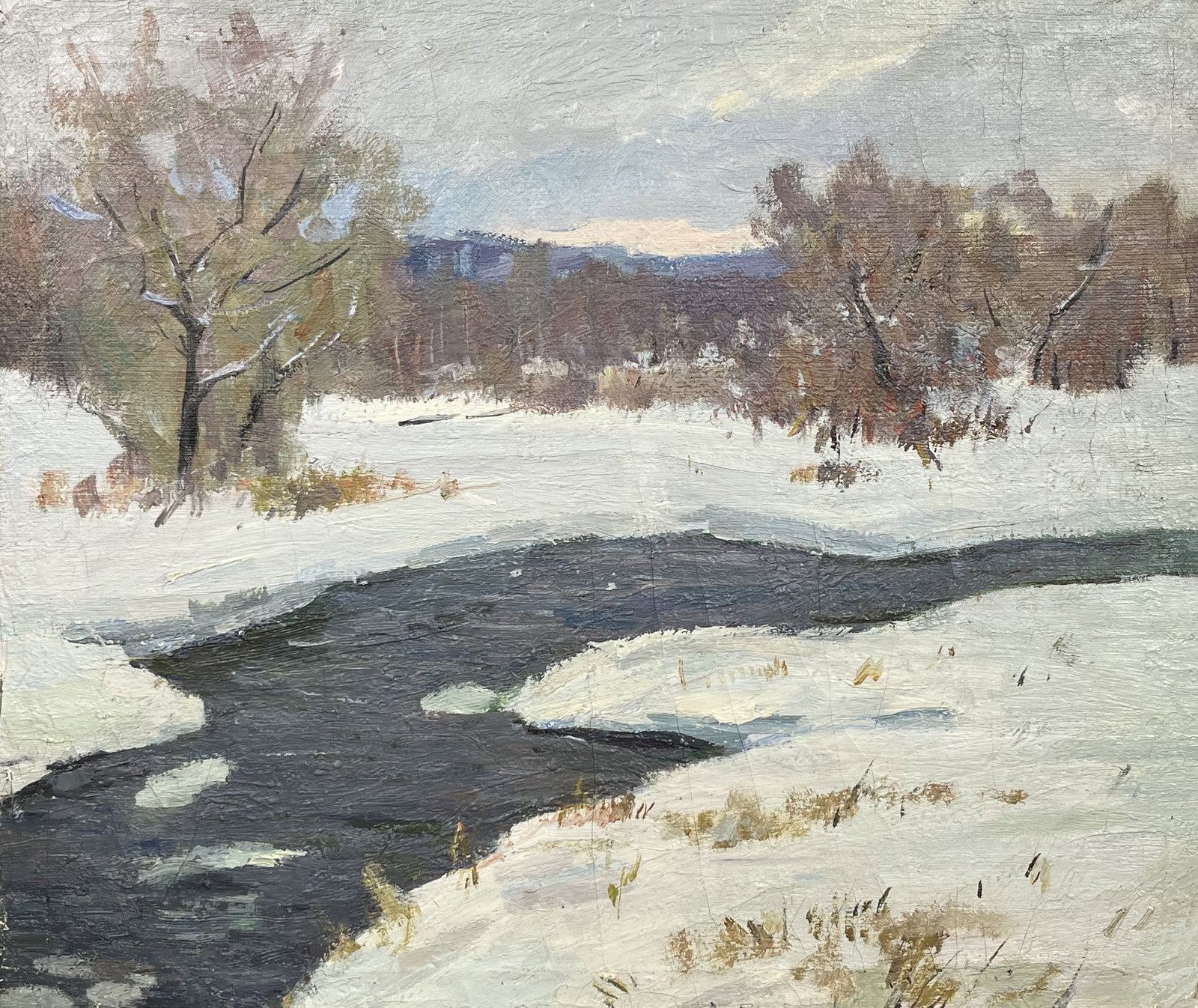 Oil painting Spring is coming Kogan-Shatz - 2