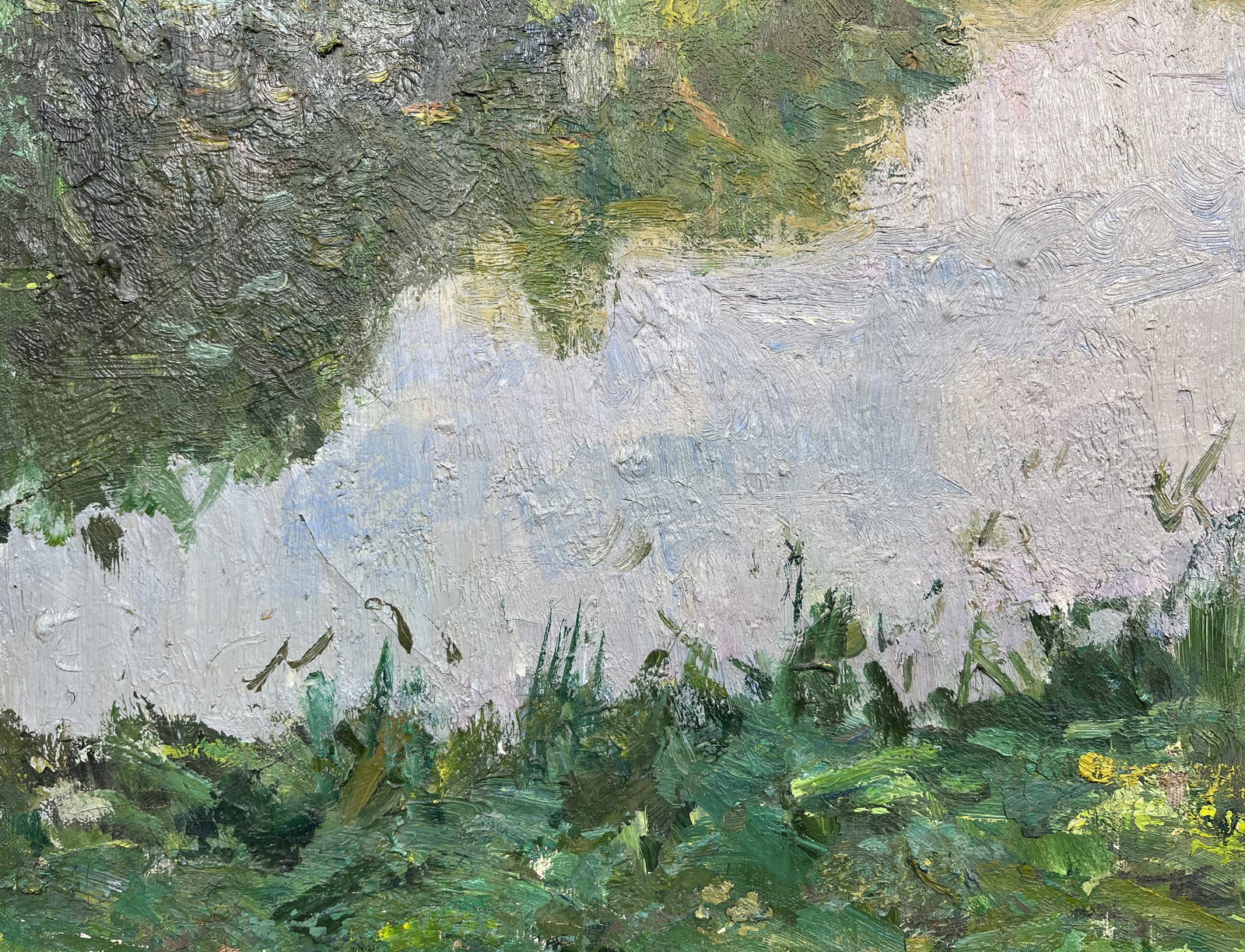 Oil painting Quiet backwater Kogan-Shatz - 6