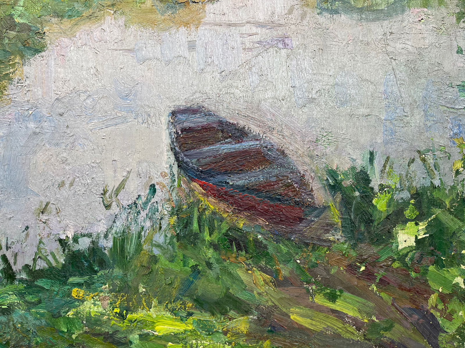 Oil painting Quiet backwater Kogan-Shatz - 7